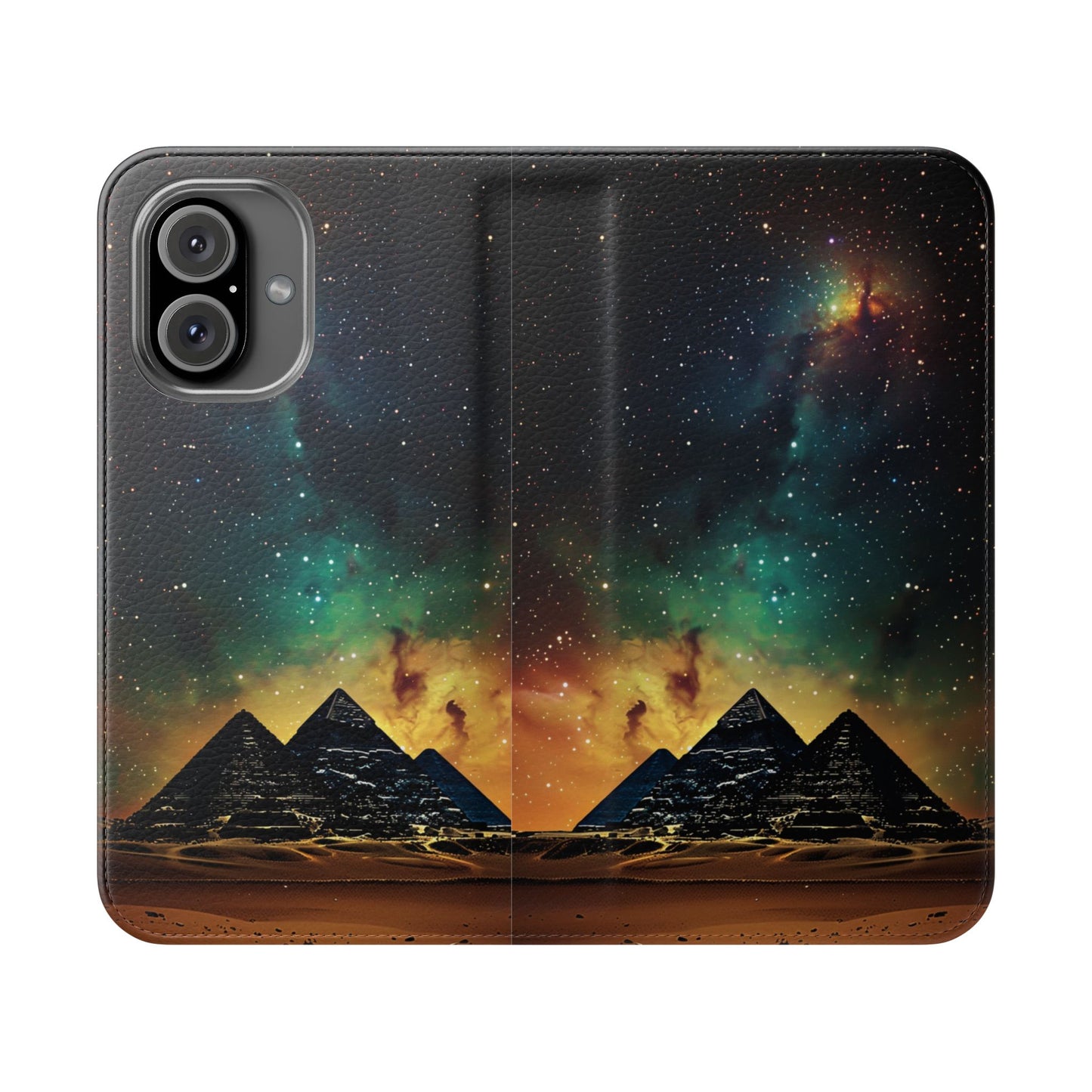 Astral Pyramids - Wallet Flip Case