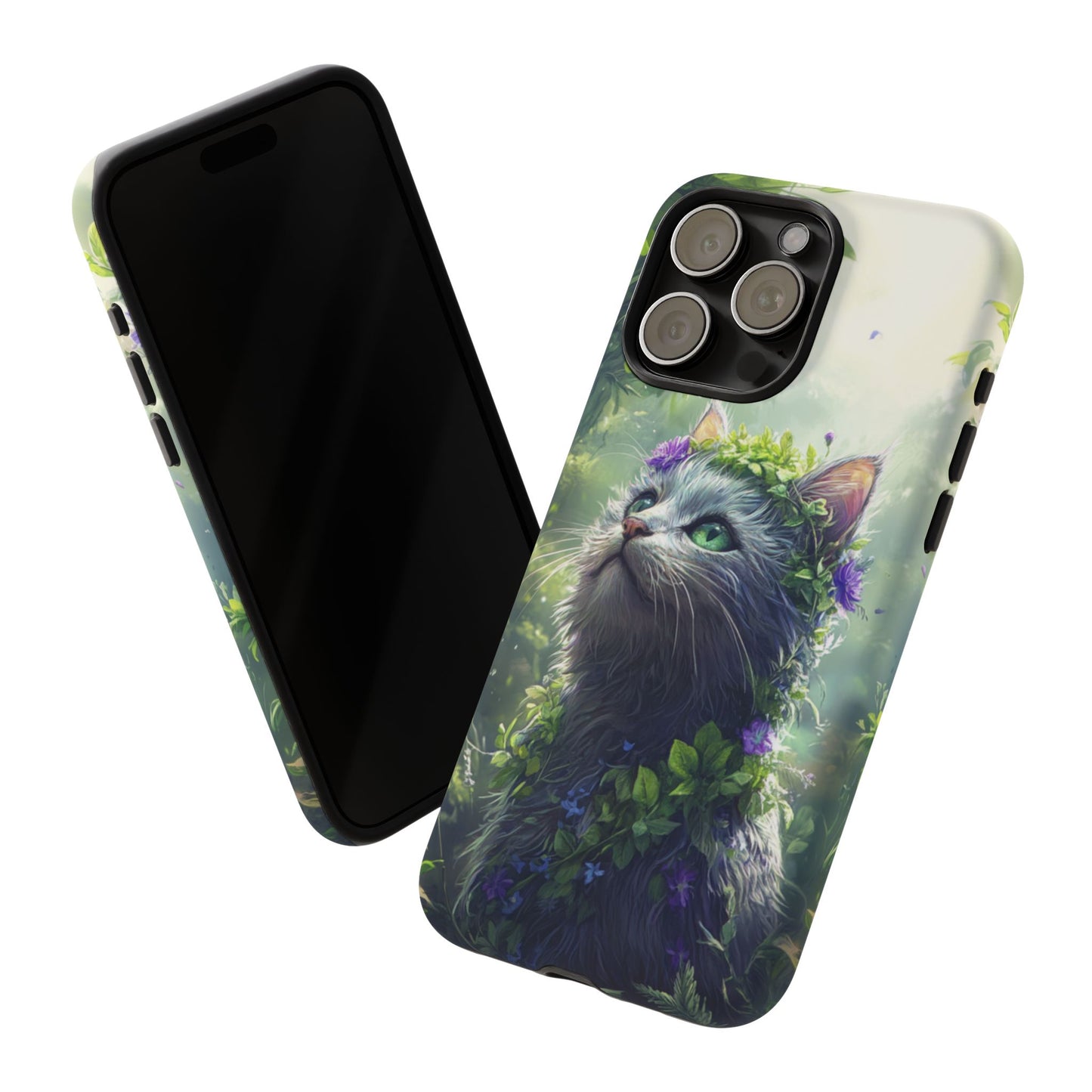 Nature’s Guardian Cat Phone Case – iPhone, Google Pixel, Samsung Galaxy