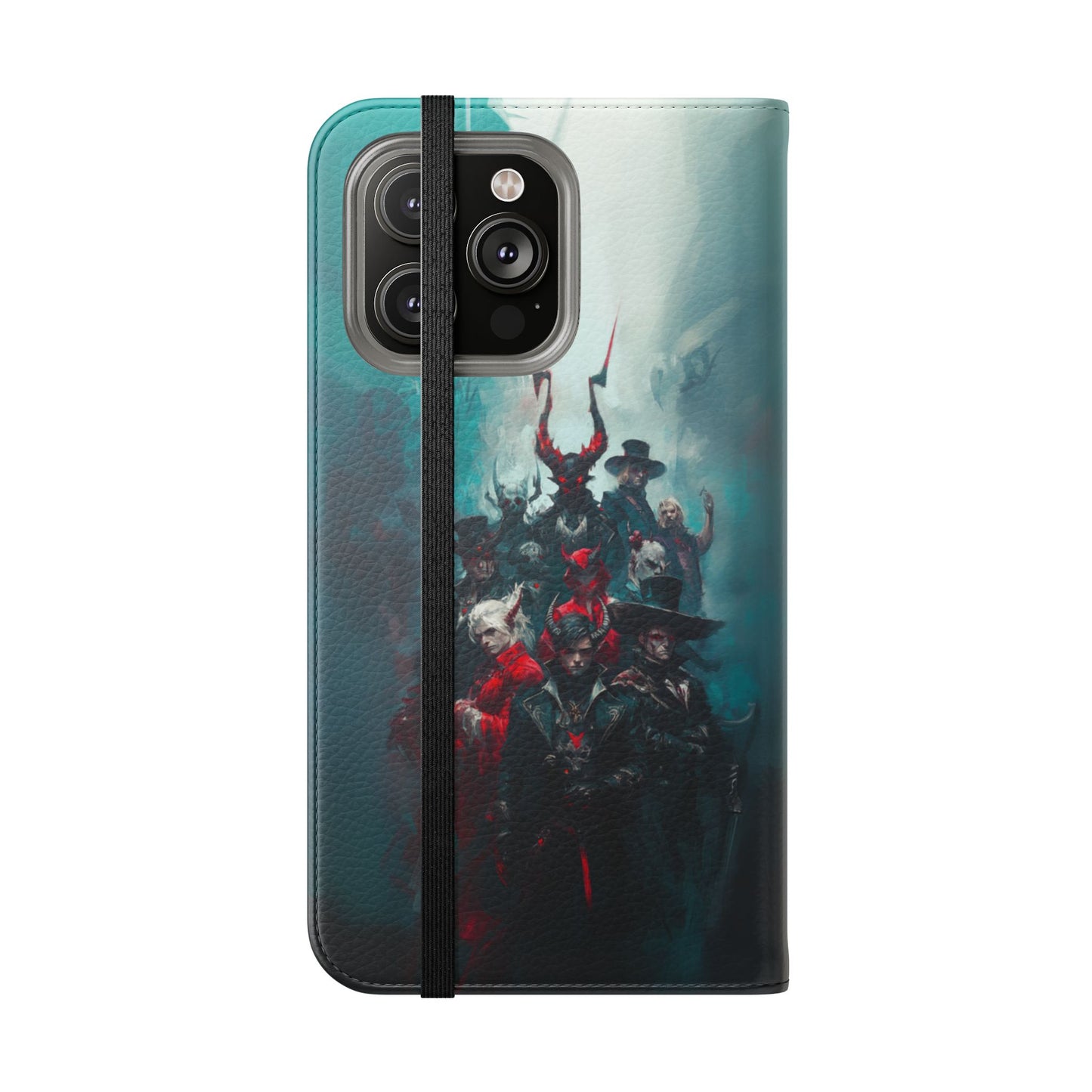 Dark Fantasy Demon Hunters - Wallet Flip Case