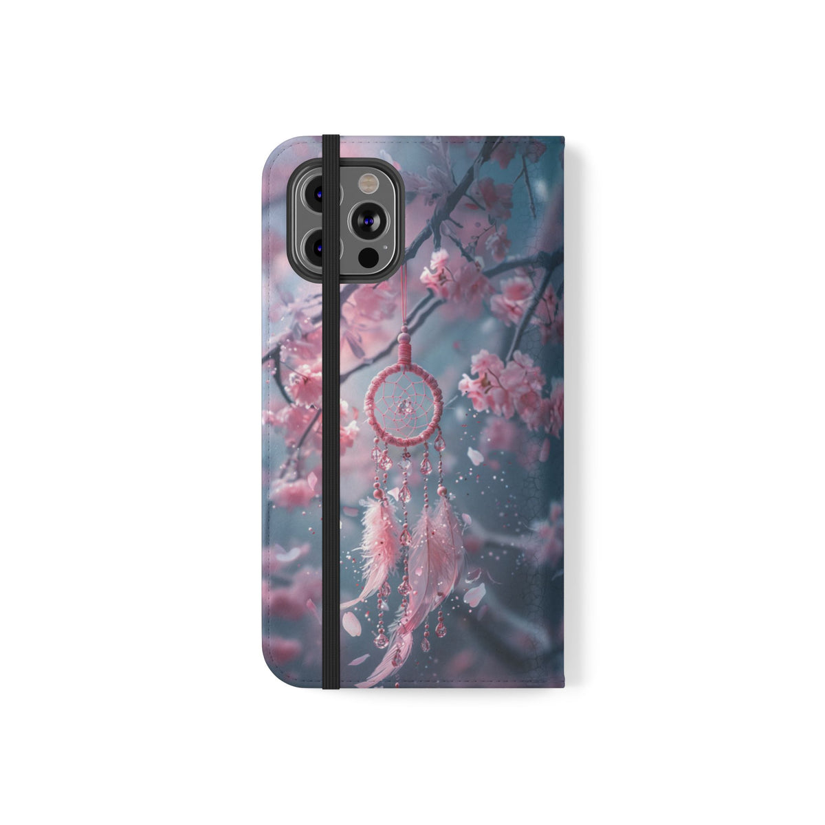 Cherry Blossom Dreamcatcher - Wallet Flip Case
