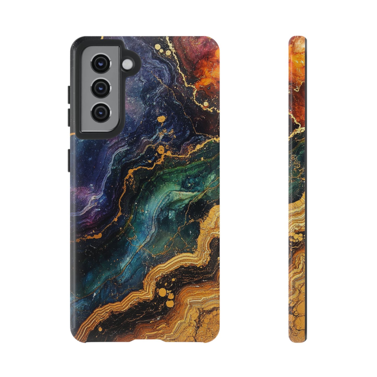 Cosmic Agate Veins – Tough Samsung Galaxy Case