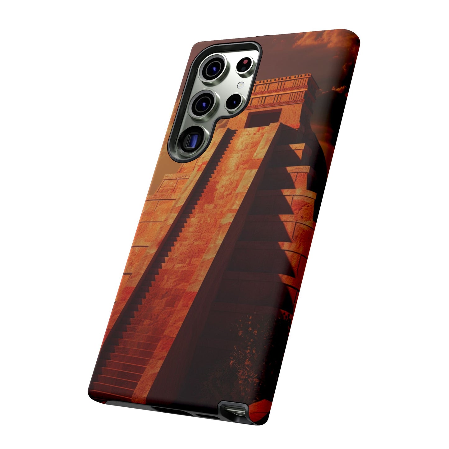 Mayan Pyramid Twilight Phone Case – iPhone, Google Pixel, Samsung Galaxy