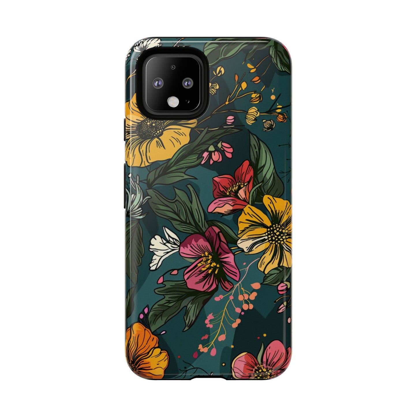 Vintage Floral Bloom – Tough Google Pixel Case