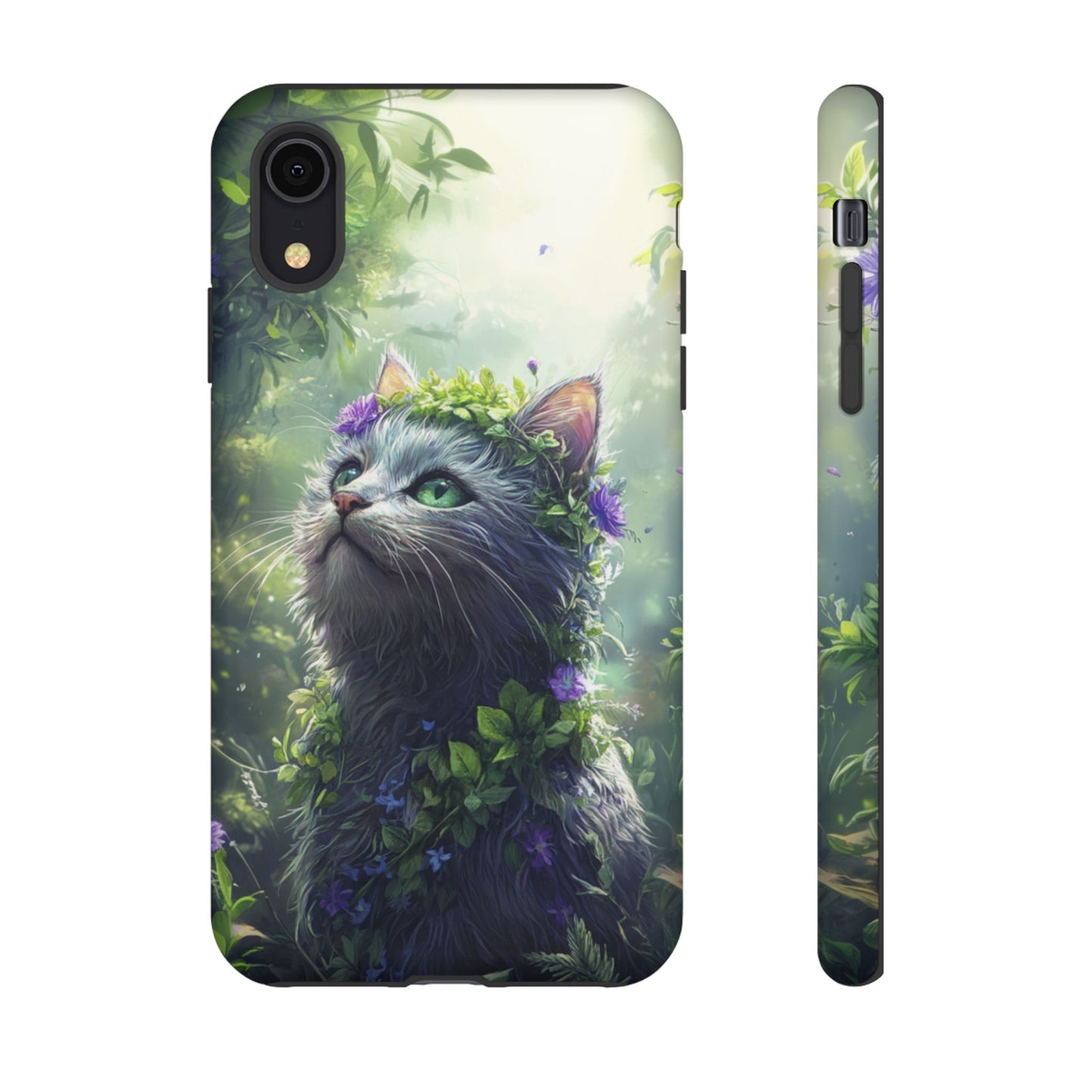 Nature’s Guardian Cat Phone Case – iPhone, Google Pixel, Samsung Galaxy