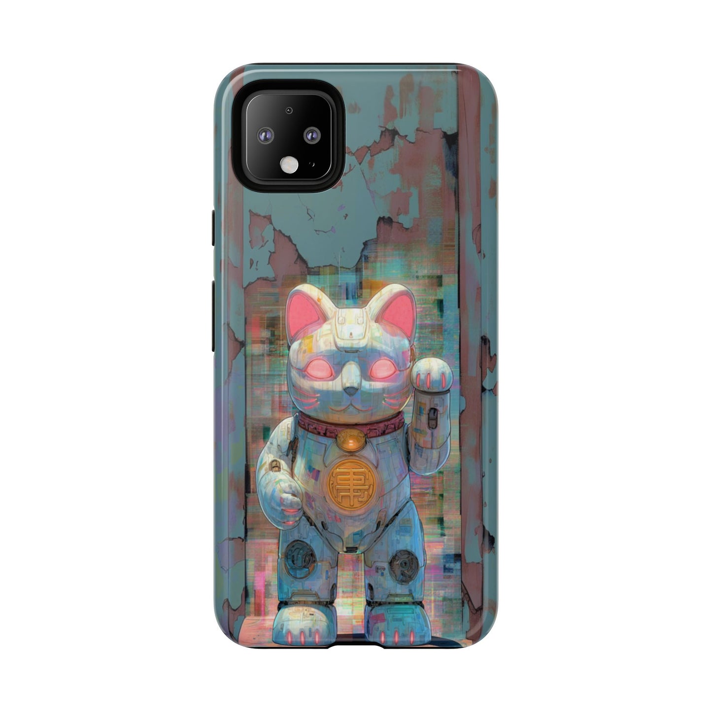 Cyber Lucky Cat - Tough Google Pixel Case