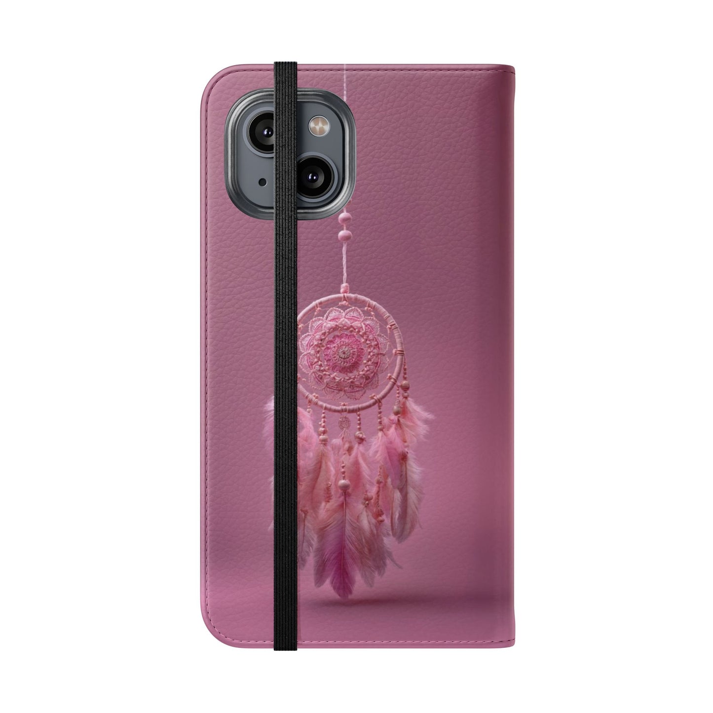 Pink Lace Dreamcatcher - Wallet Flip Case