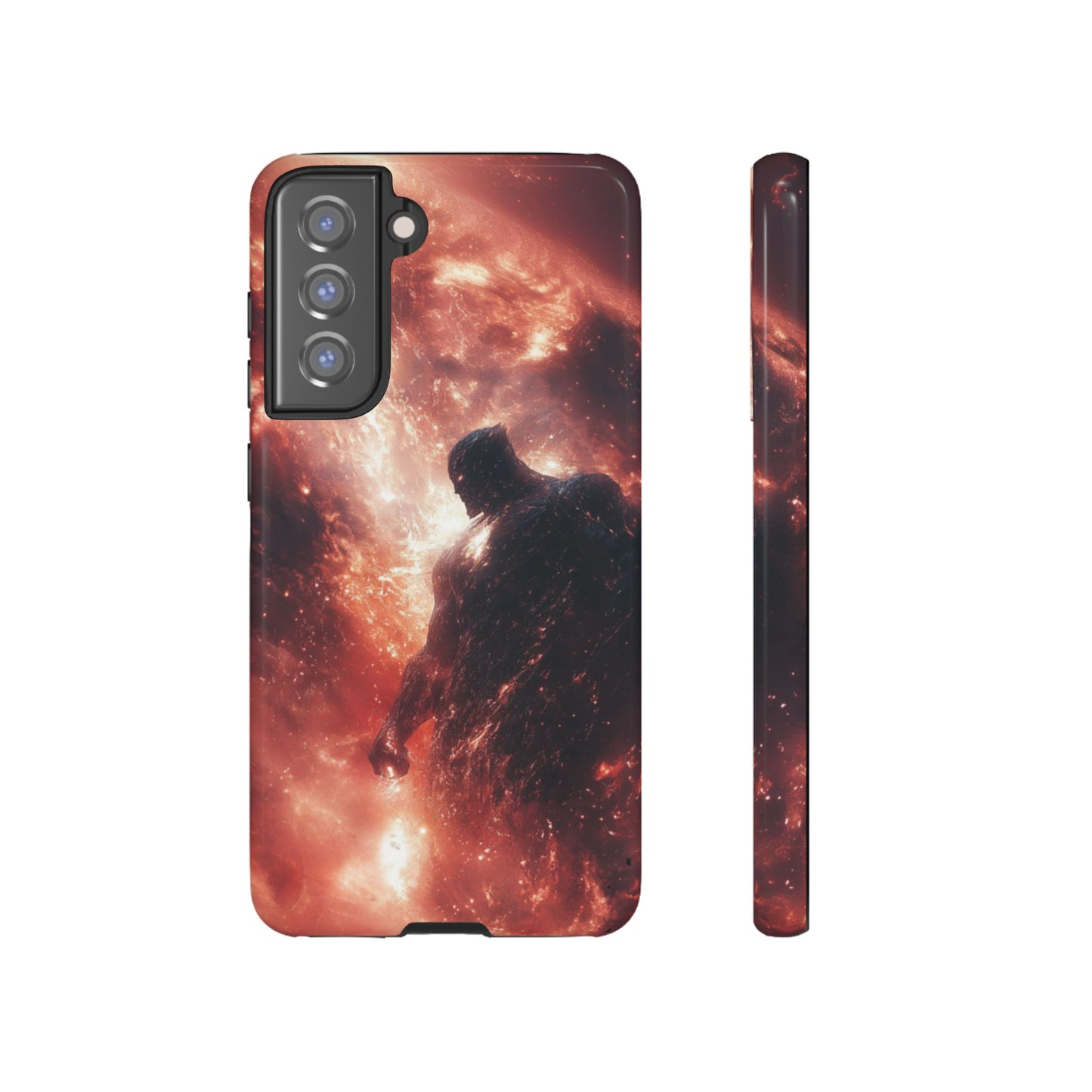 Cosmic Inferno Titan - Tough Samsung Galaxy Case