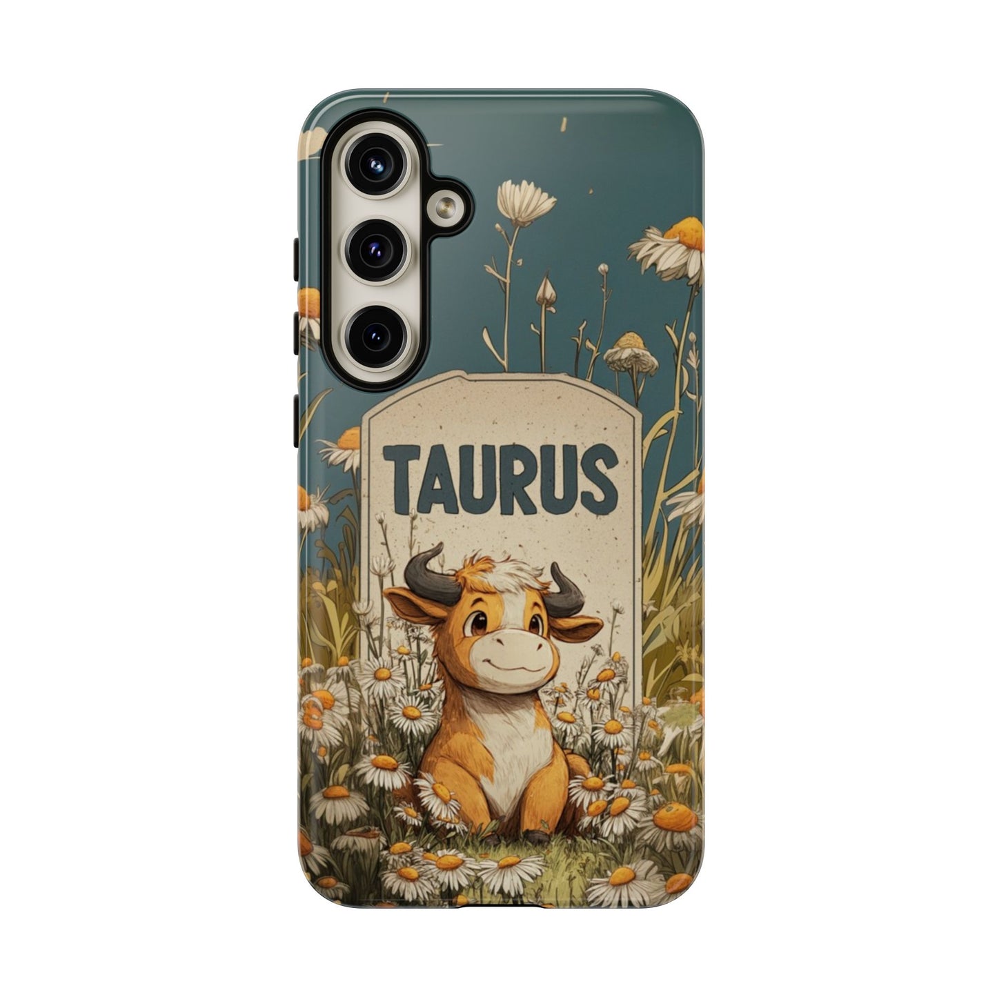 Taurus Cute Calf - Tough Samsung Galaxy Case