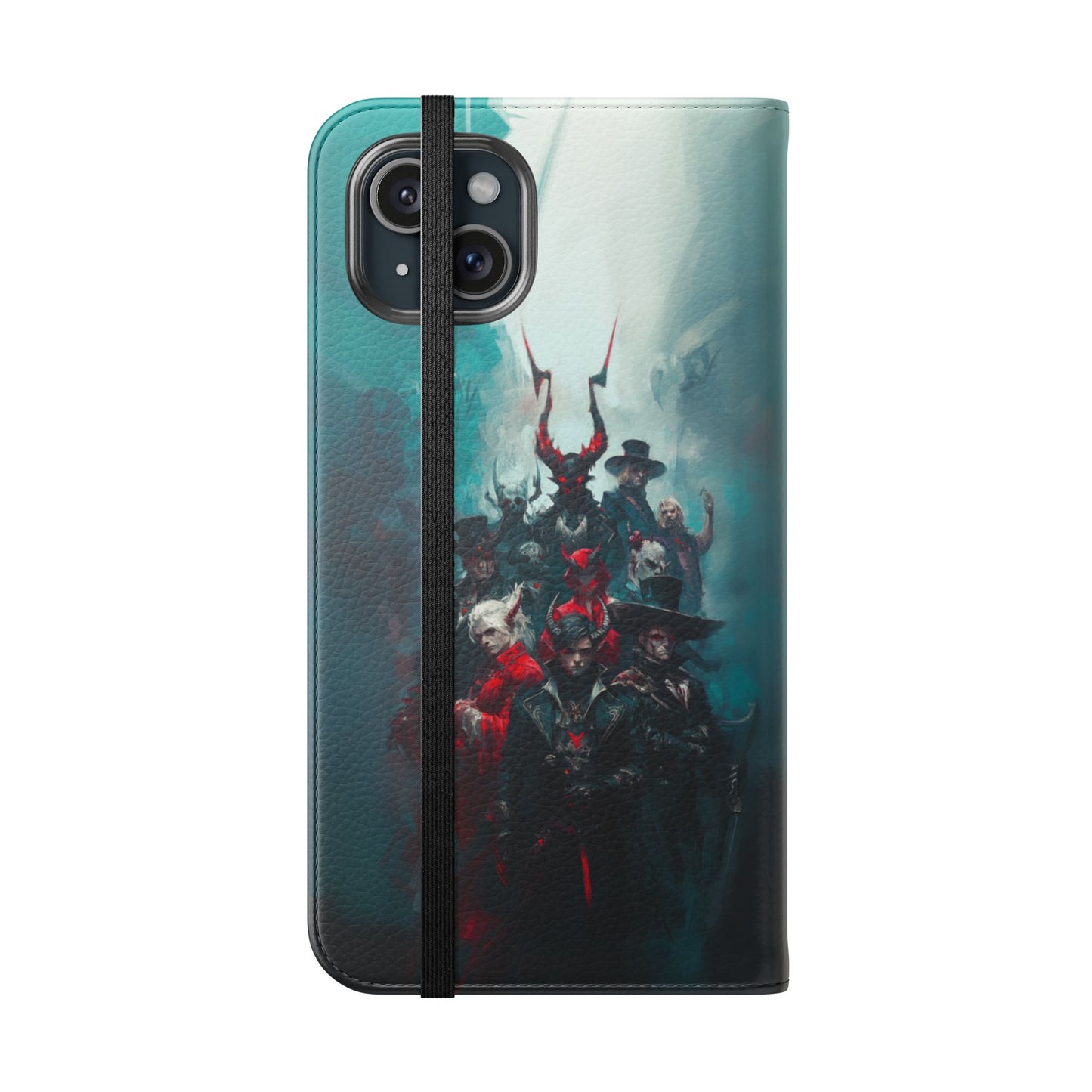 Dark Fantasy Demon Hunters - Wallet Flip Case