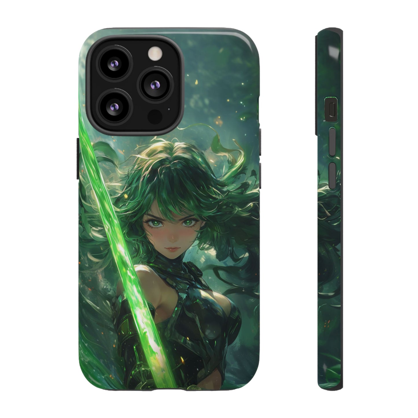 Emerald Blade Warrior – Tough iPhone Case