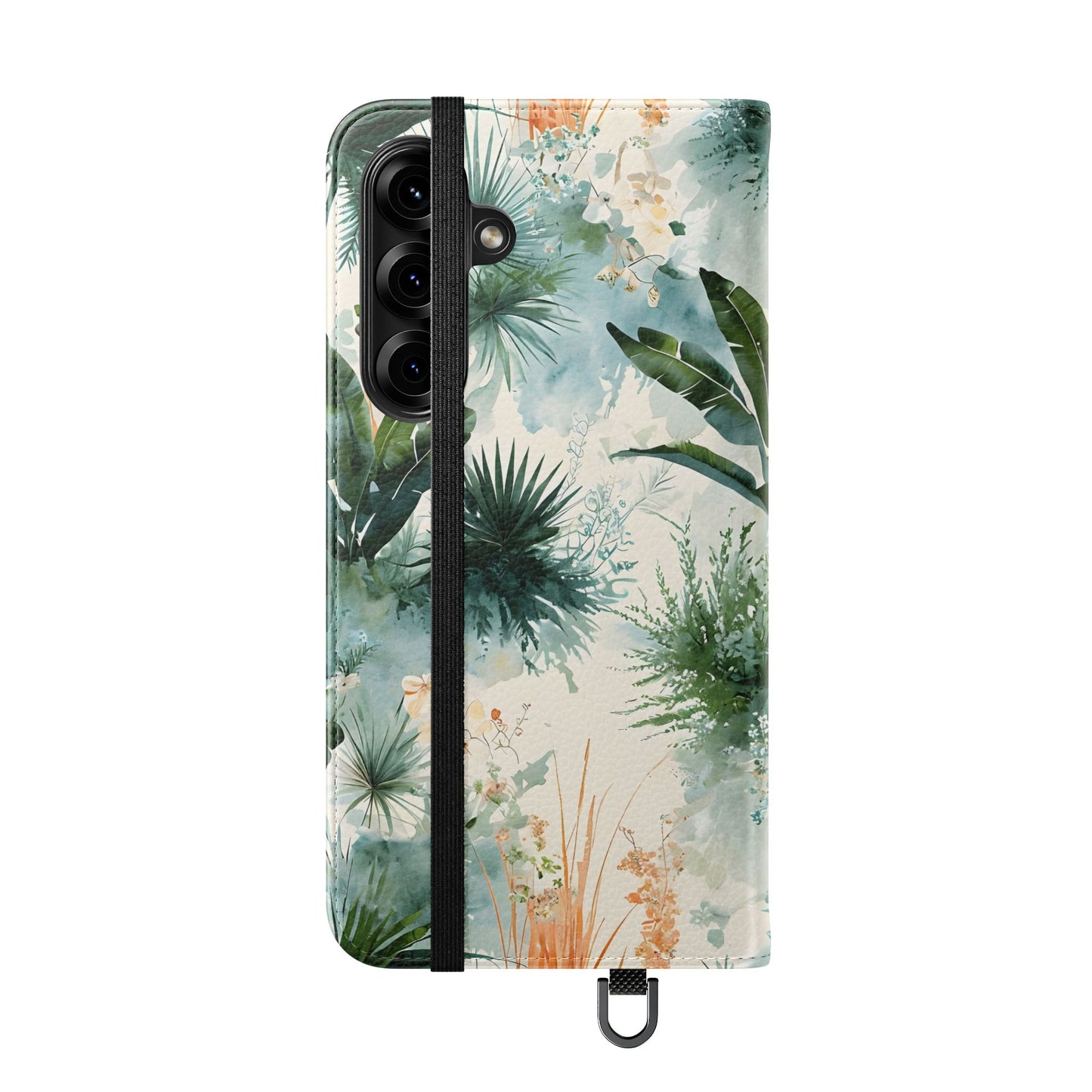 Tropical Botanical Watercolor - Wallet Flip Case