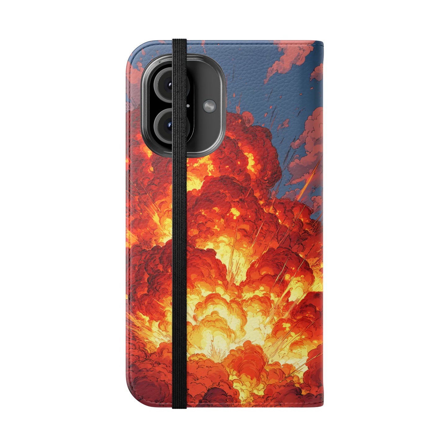 Comic Explosion - Wallet Flip Case