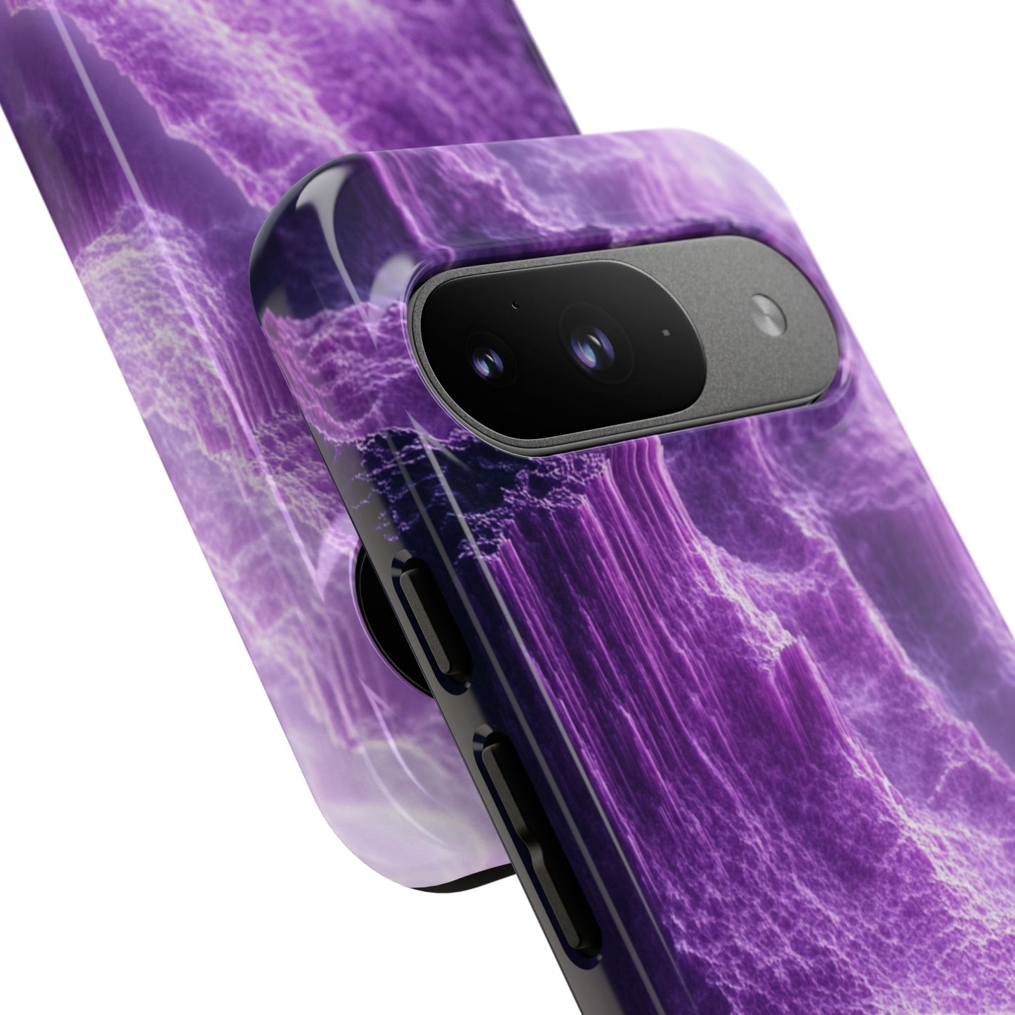 Purple Crystal Canyon - Tough Google Pixel Case