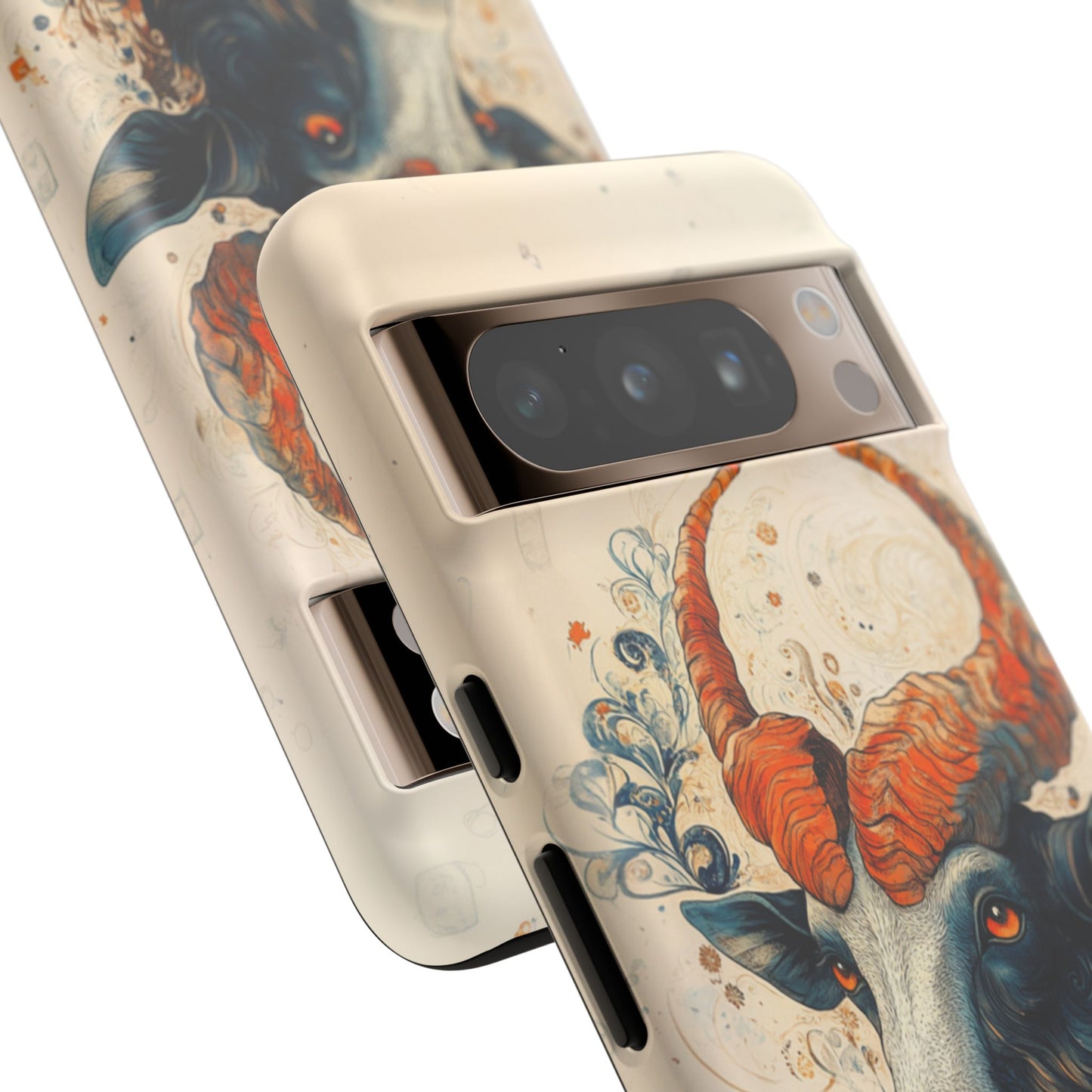 Capricorn Zodiac Artistic Floral Phone Case – iPhone, Google Pixel, Samsung Galaxy