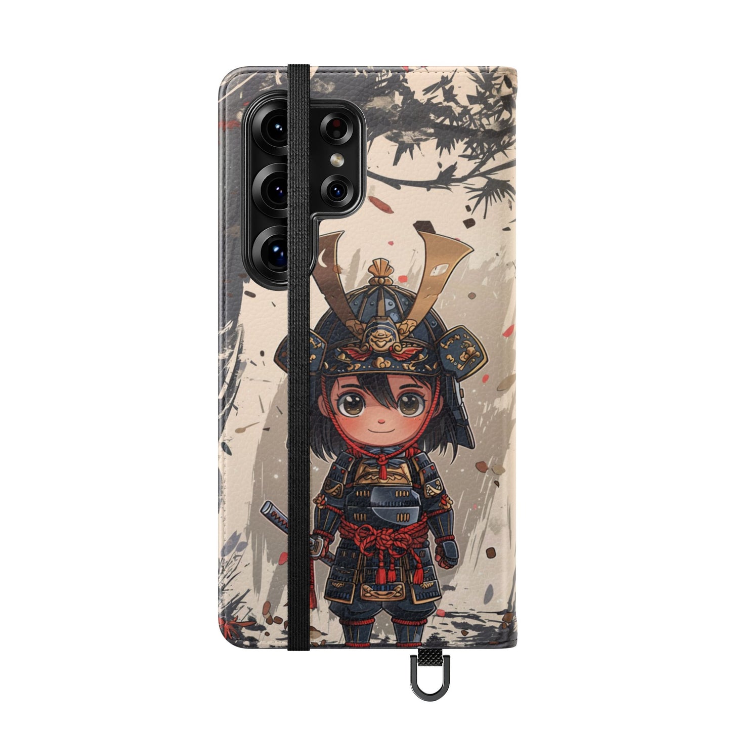 Chibi Samurai - Wallet Flip Case