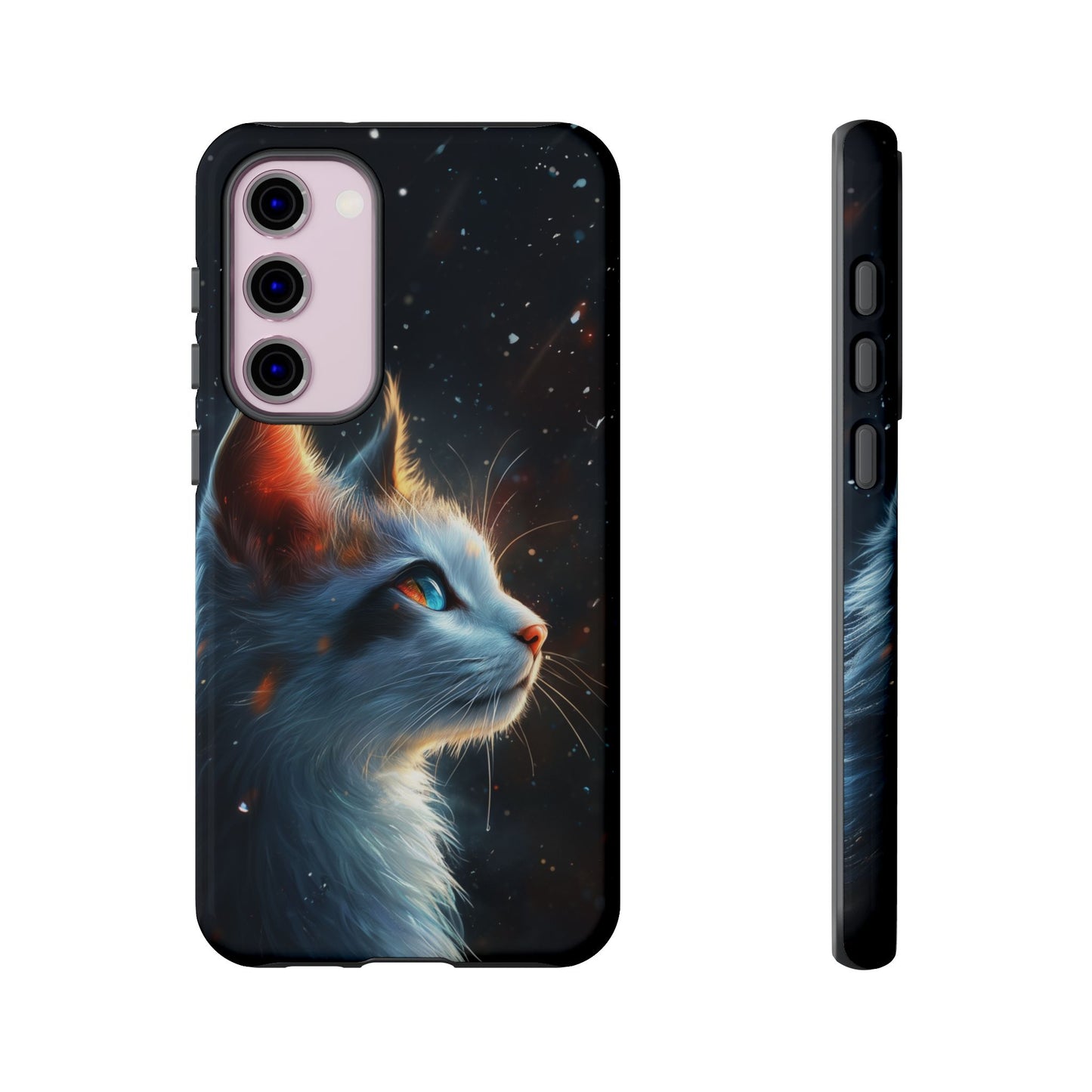 Enchanting Winter Cat Phone Case - iPhone, Google Pixel, Samsung Galaxy