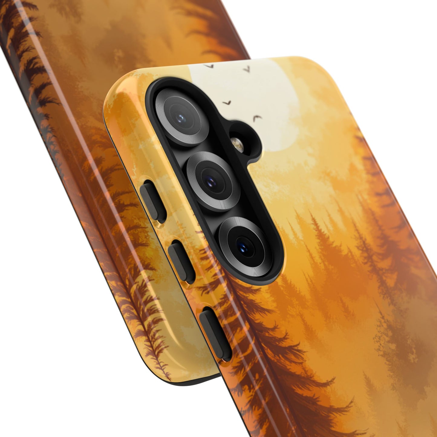 Golden Forest Silhouette – Tough Samsung Galaxy Case