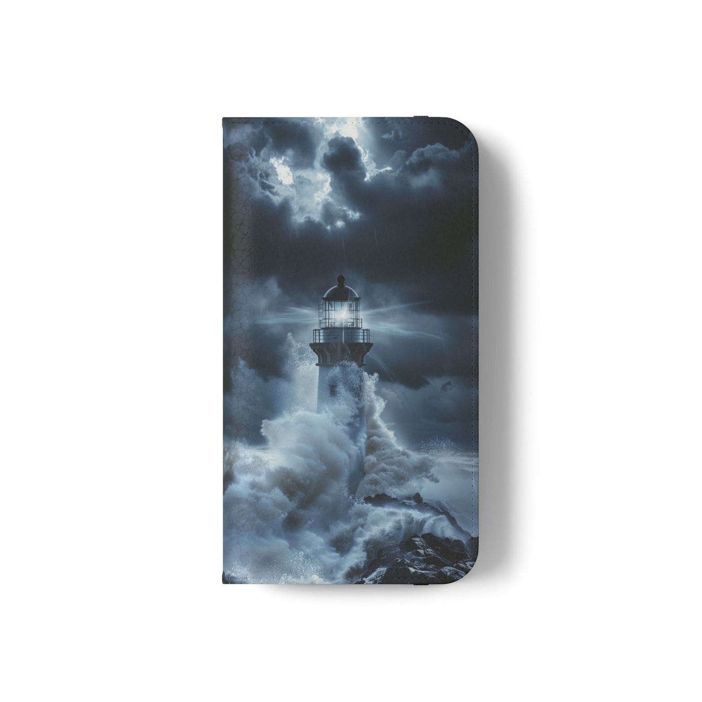 Stormbound Lighthouse - Wallet Flip Case