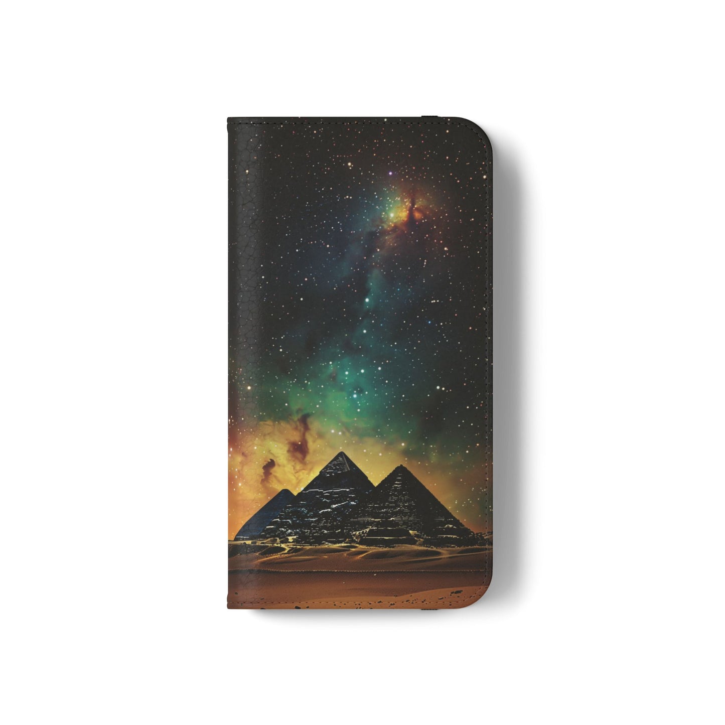 Astral Pyramids - Wallet Flip Case
