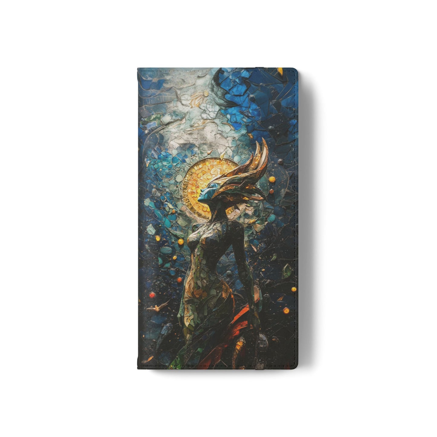 Stained Glass Goddess - Wallet Flip Case