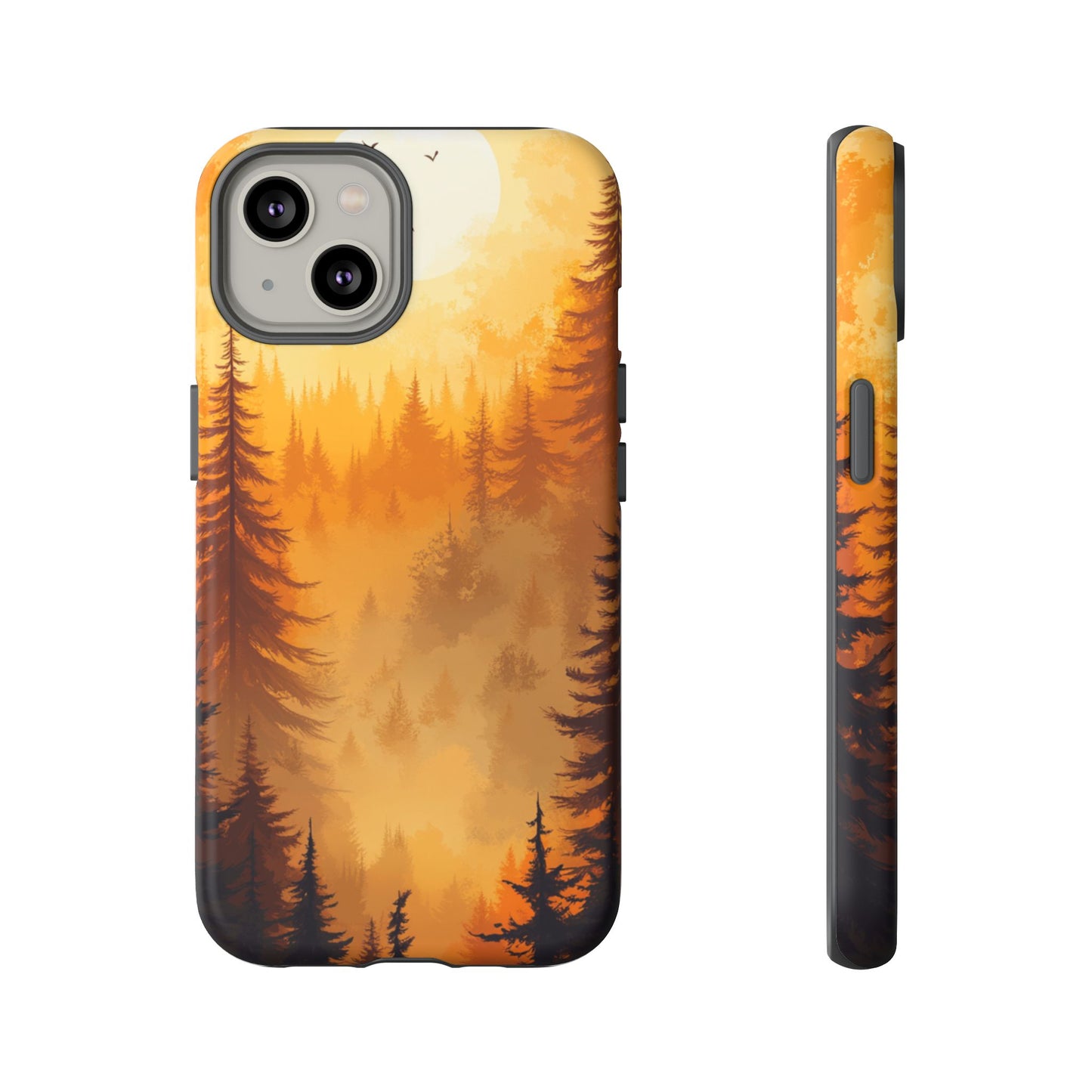 Golden Sunset Forest Phone Case - iPhone, Google Pixel, Samsung Galaxy