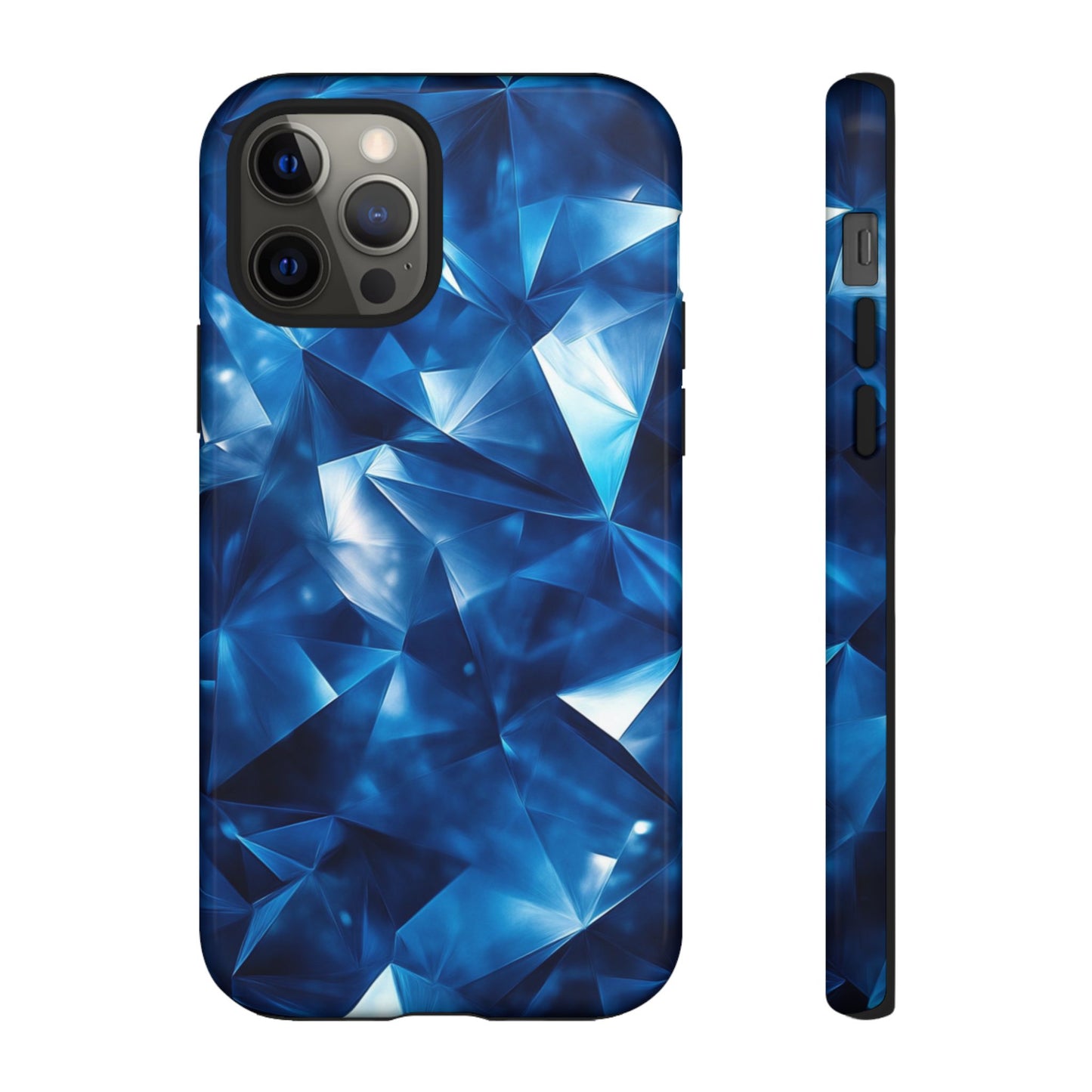 Sapphire Crystal Shards - Tough iPhone Case