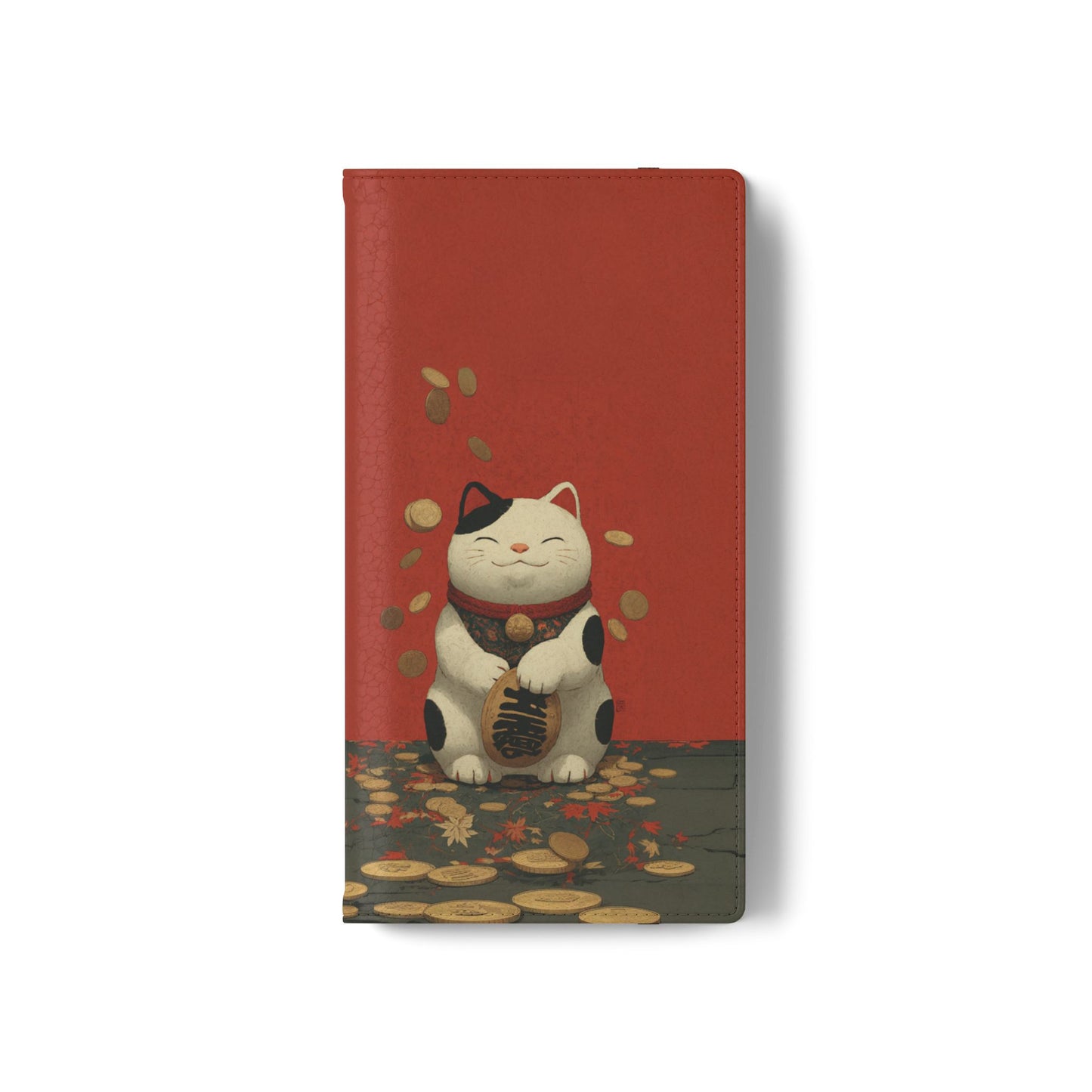 Lucky Cat - Wallet Flip Case