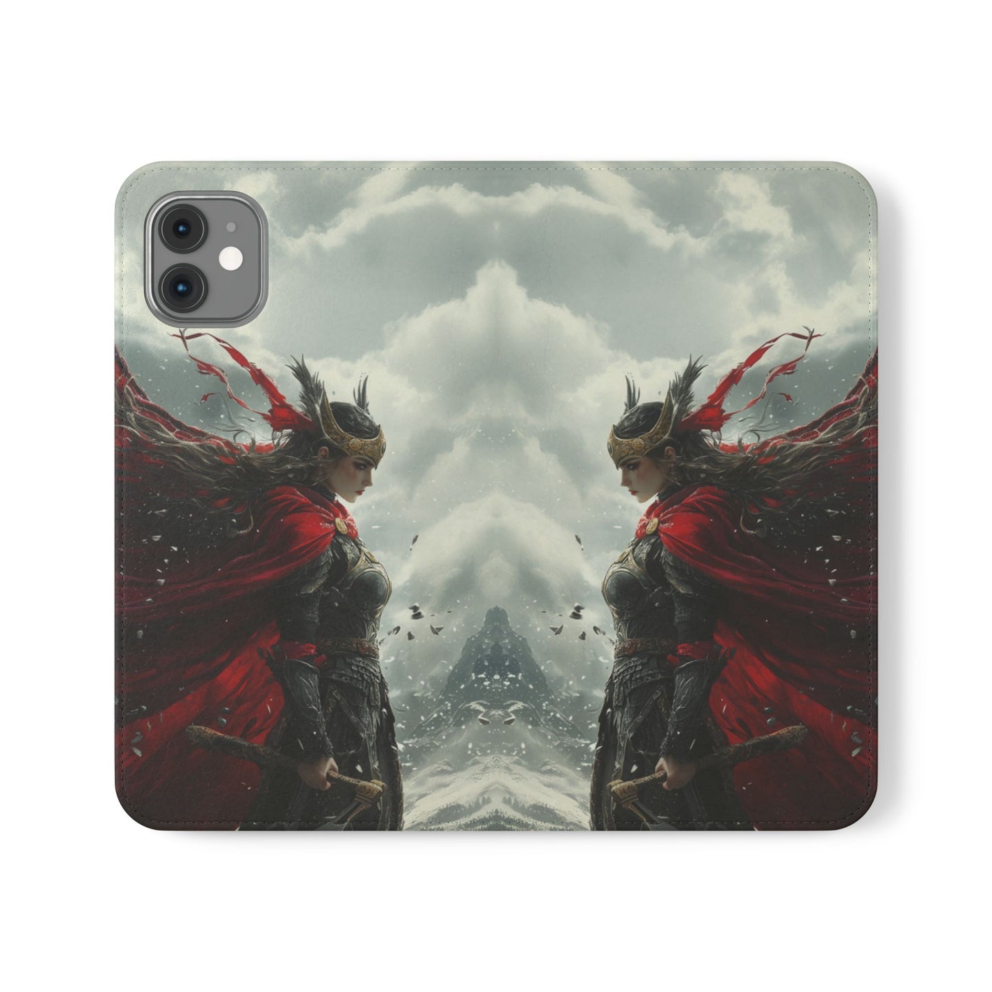 Freya Crimson Valkyrie - Wallet Flip Case