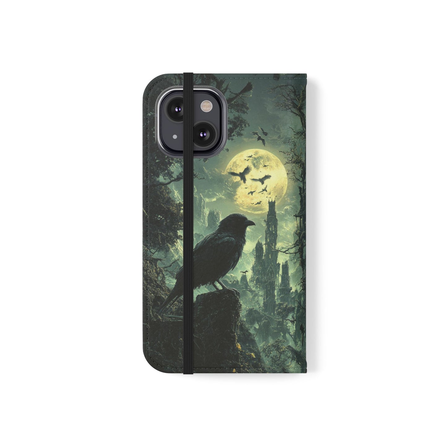 Raven Moon - Wallet Flip Case
