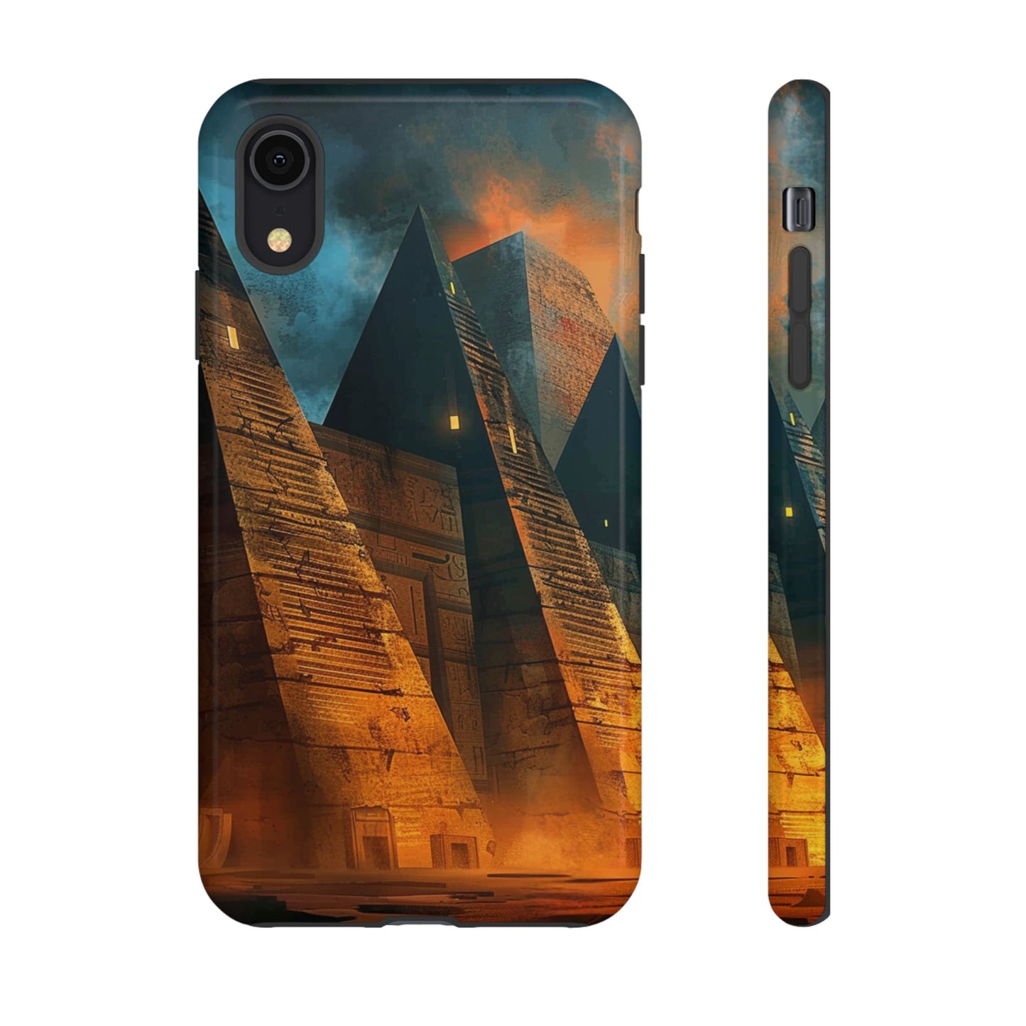 Ancient Egyptian Pyramids Sunset - Tough iPhone Case