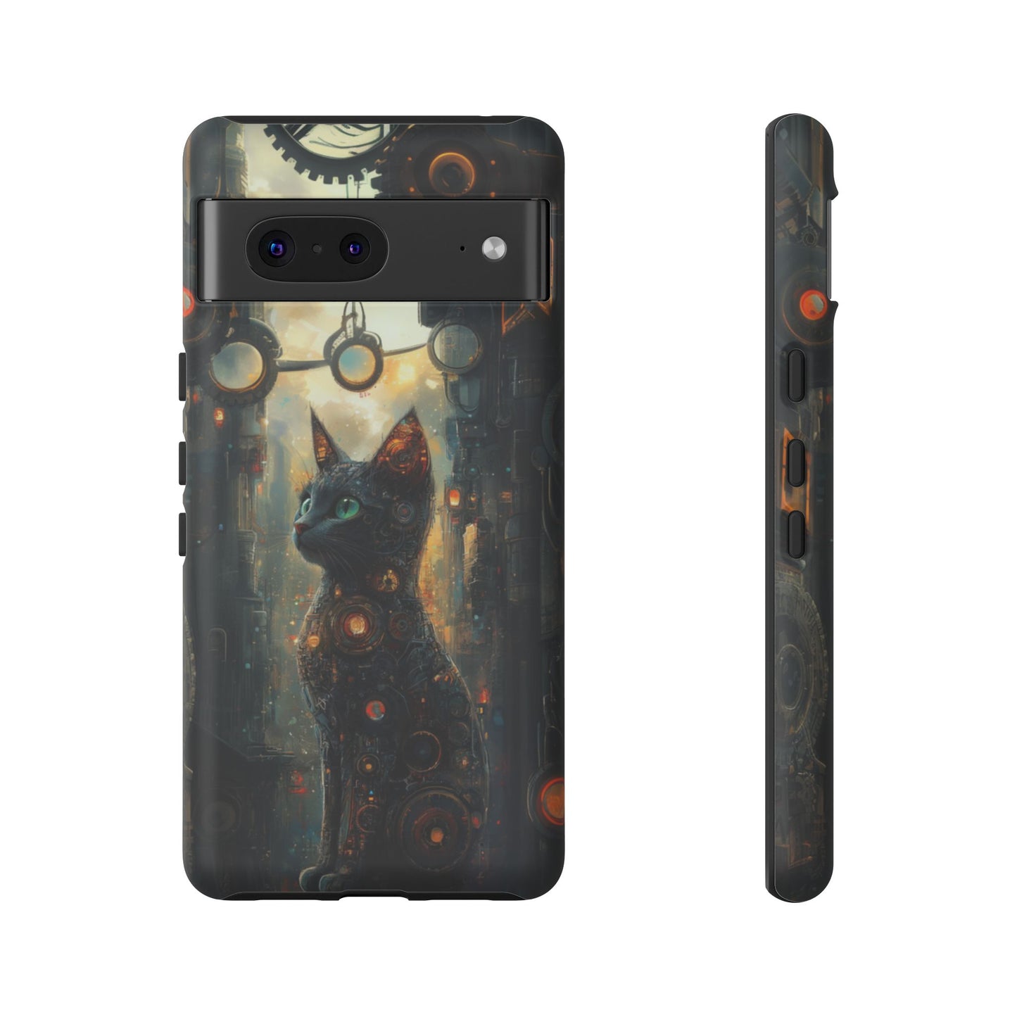 Industrial Revolution Cat Phone Case - iPhone, Google Pixel, Samsung Galaxy