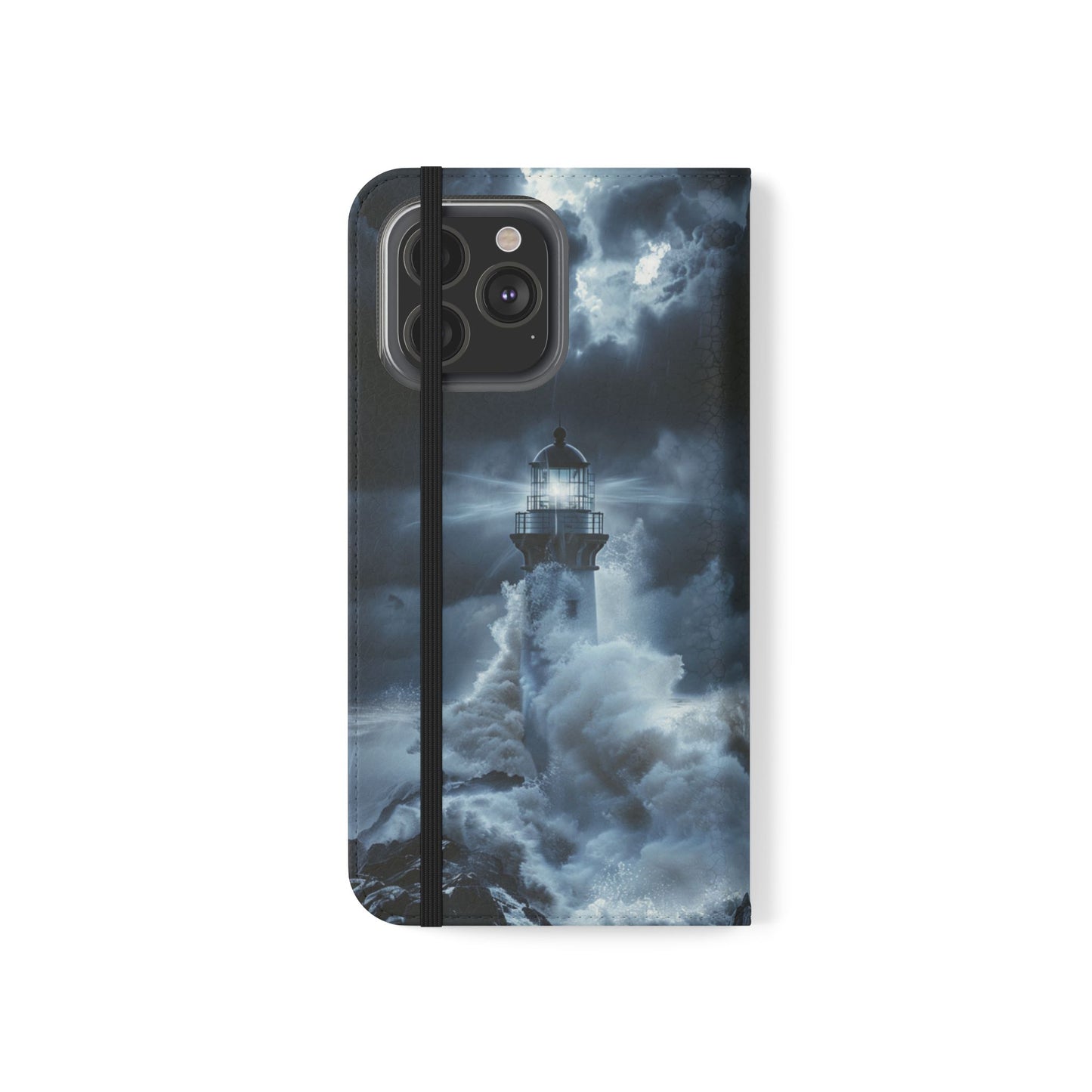 Stormbound Lighthouse - Wallet Flip Case