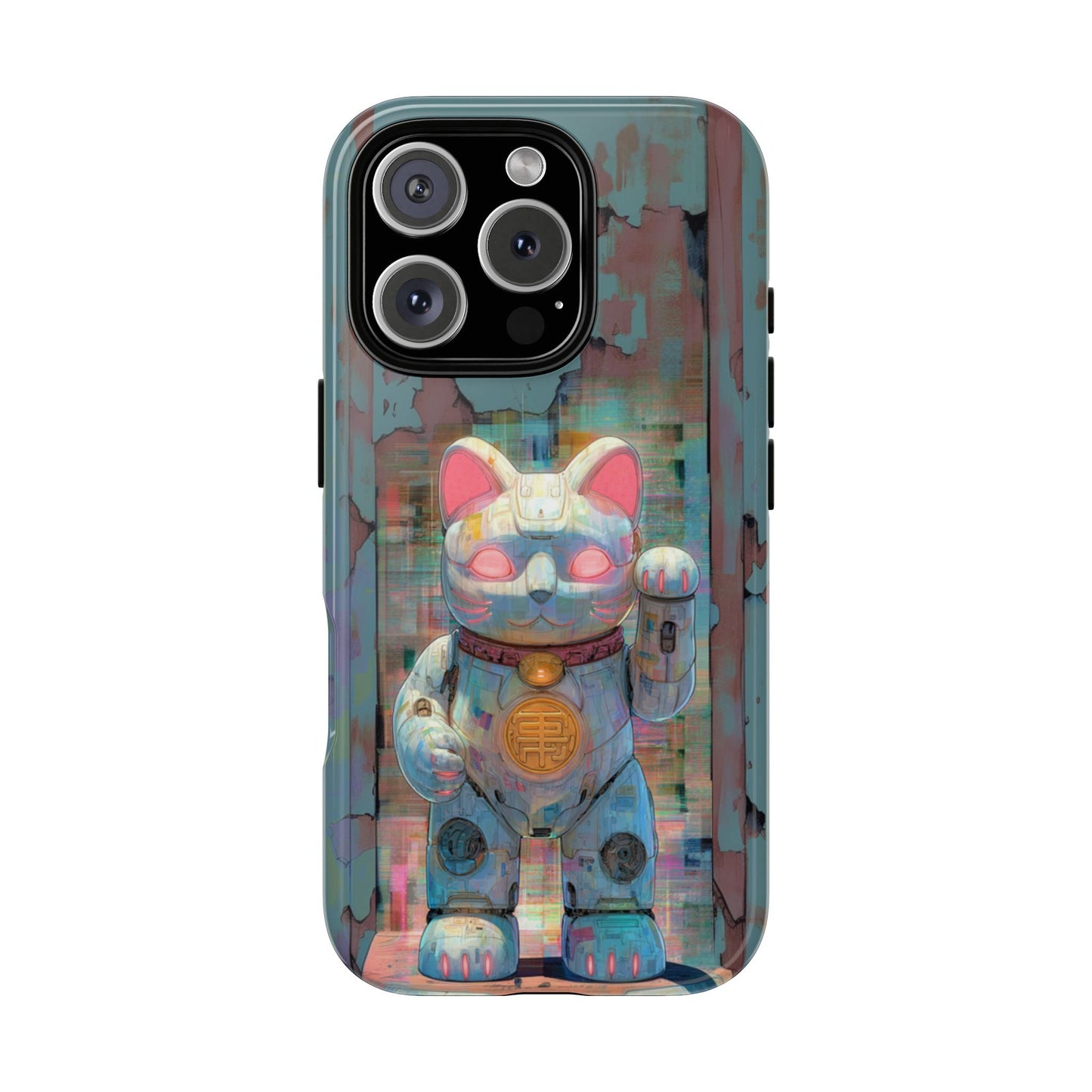 Cyber Lucky Cat - Tough iPhone Case