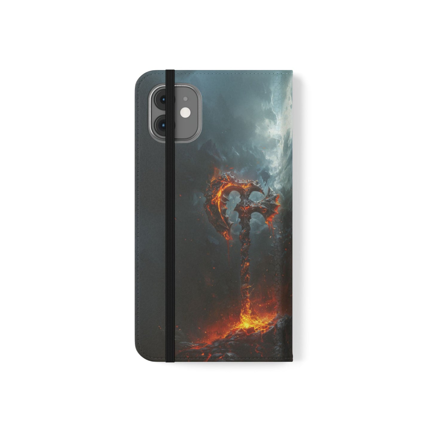 Molten War Axe - Wallet Flip Case