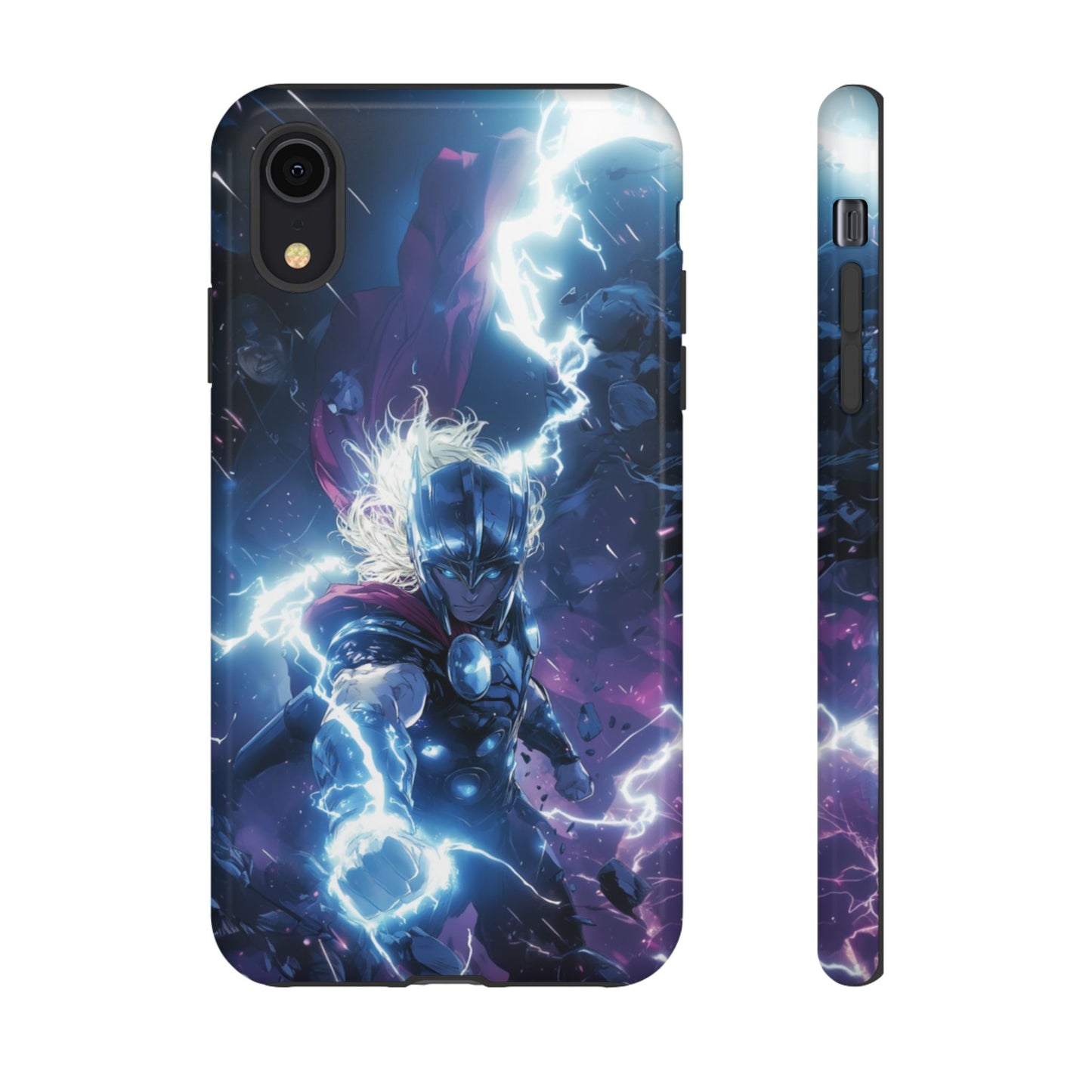 Lightning Fury: Thor Anime Action Phone Case - iPhone, Google Pixel, Samsung