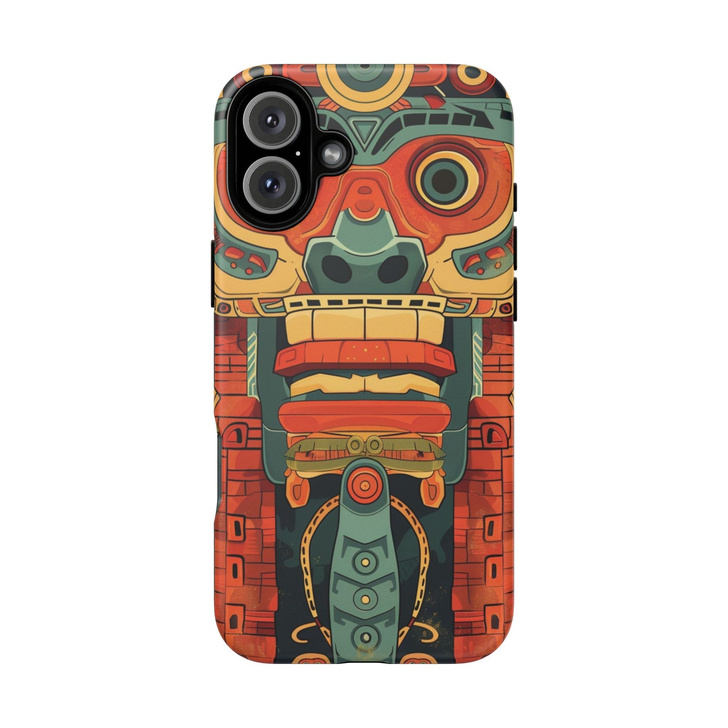 Vivid Ancient Glyphs Phone Case - iPhone, Google Pixel, Samsung