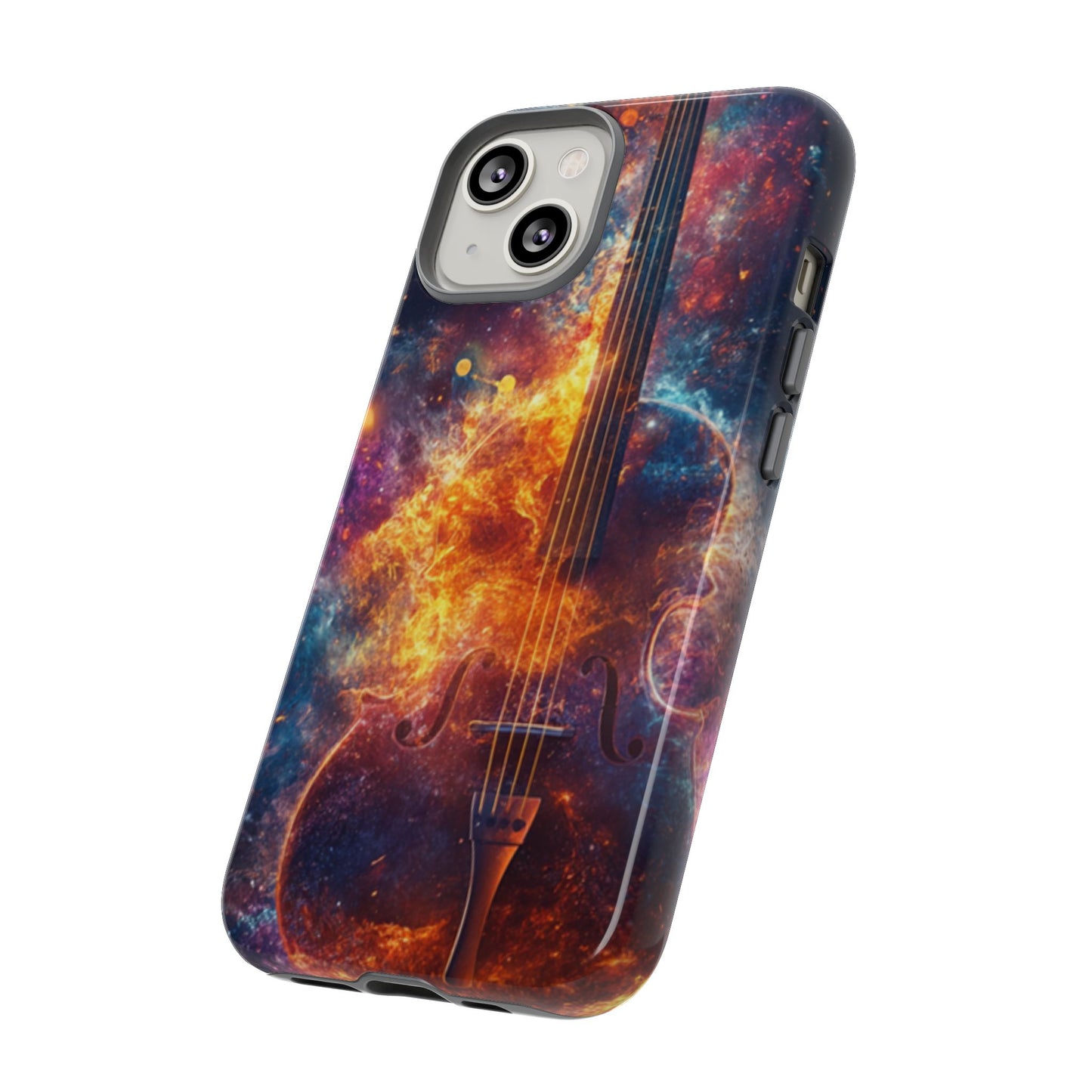Fiery Violin Galaxy Phone Case – iPhone, Samsung, Google Pixel