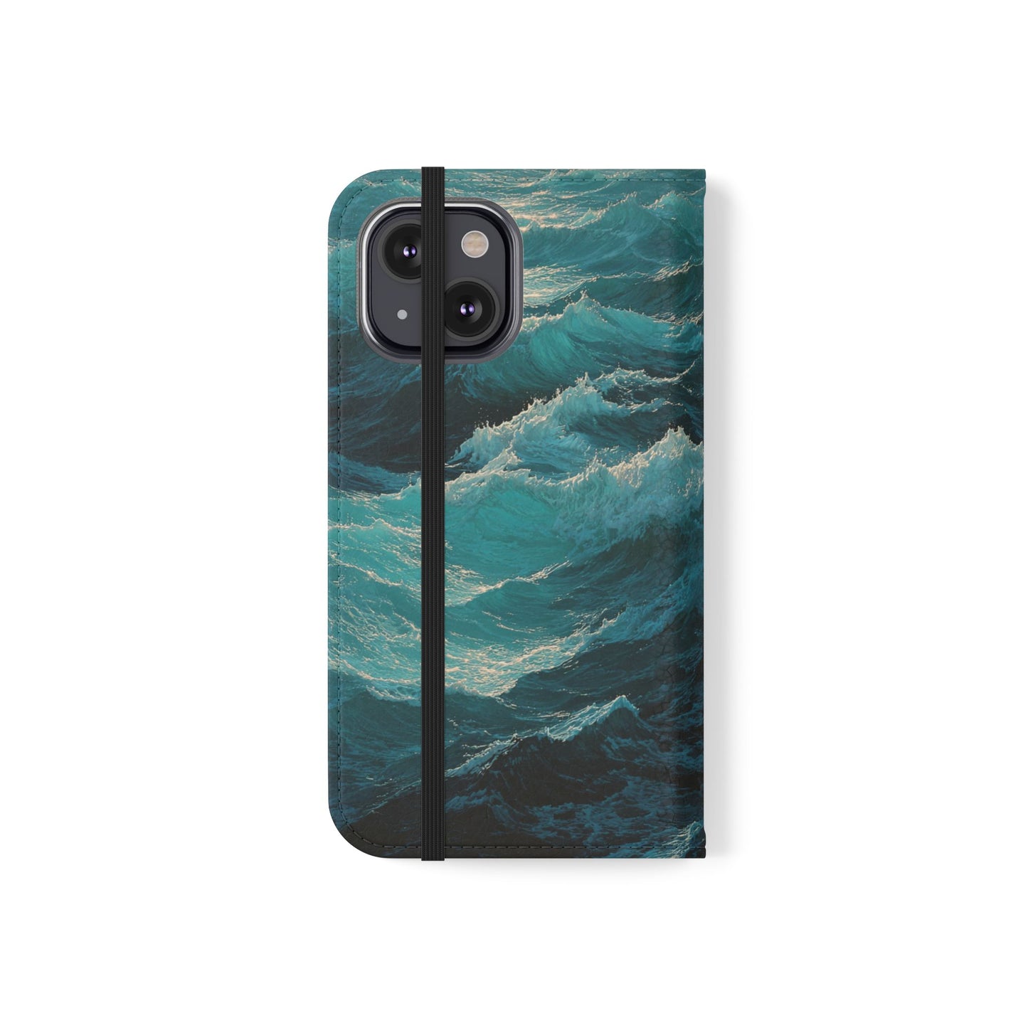 Ocean Waves - Wallet Flip Case