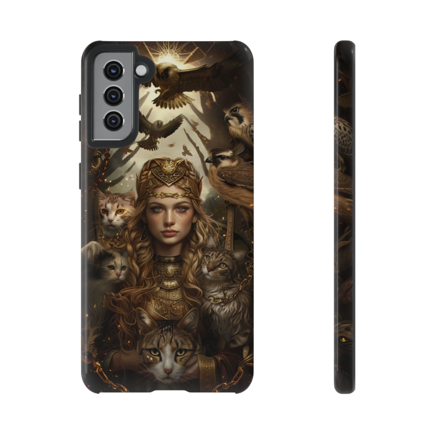 Freya Feline Majesty – Tough Samsung Galaxy Case
