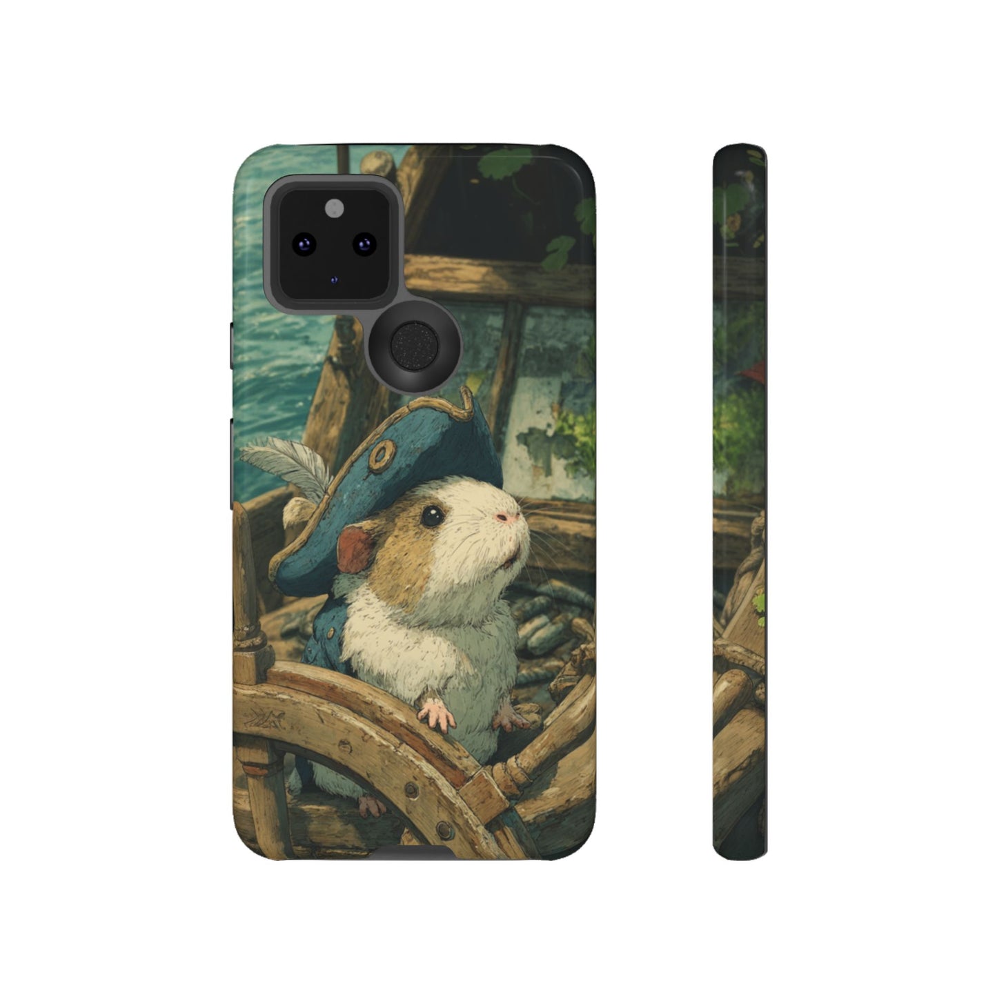 Pirate Captain Guinea Pig - Tough Google Pixel Case