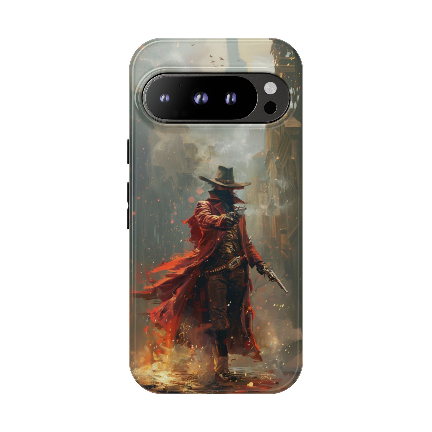 Crimson Gunslinger - Tough Google Pixel Case