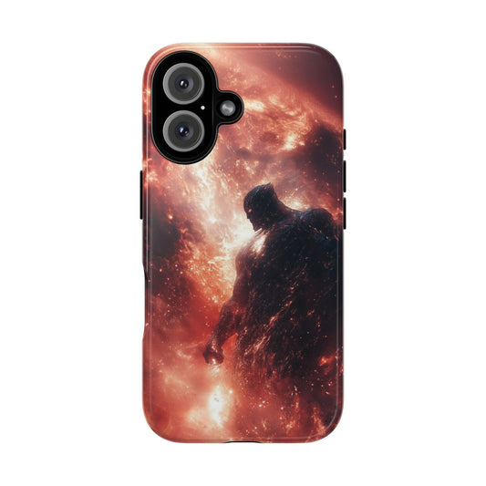 Cosmic Flame Titan Phone Case – iPhone, Google Pixel, Samsung Galaxy