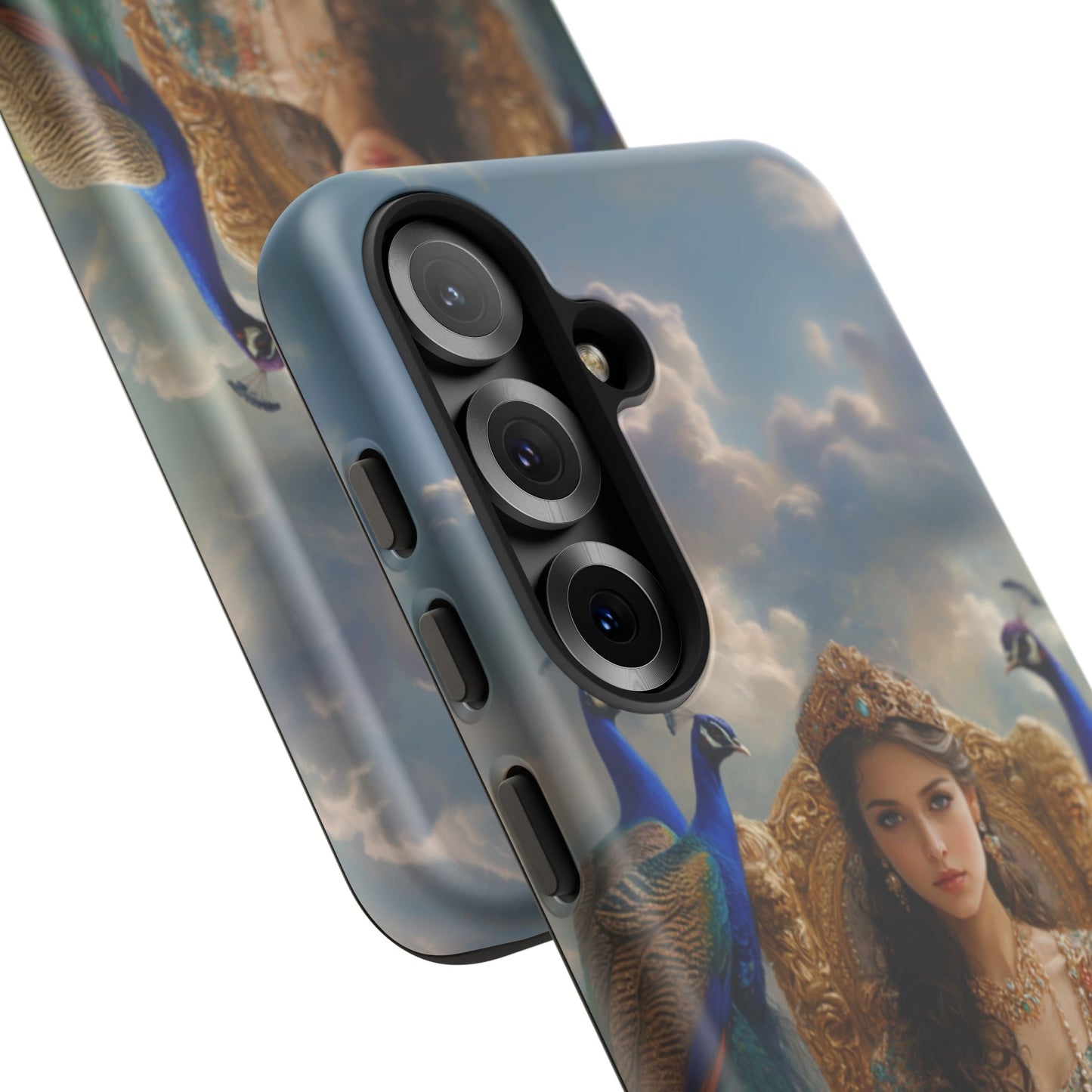 Hera Peacock Empress Golden Throne - Tough Samsung Galaxy Case