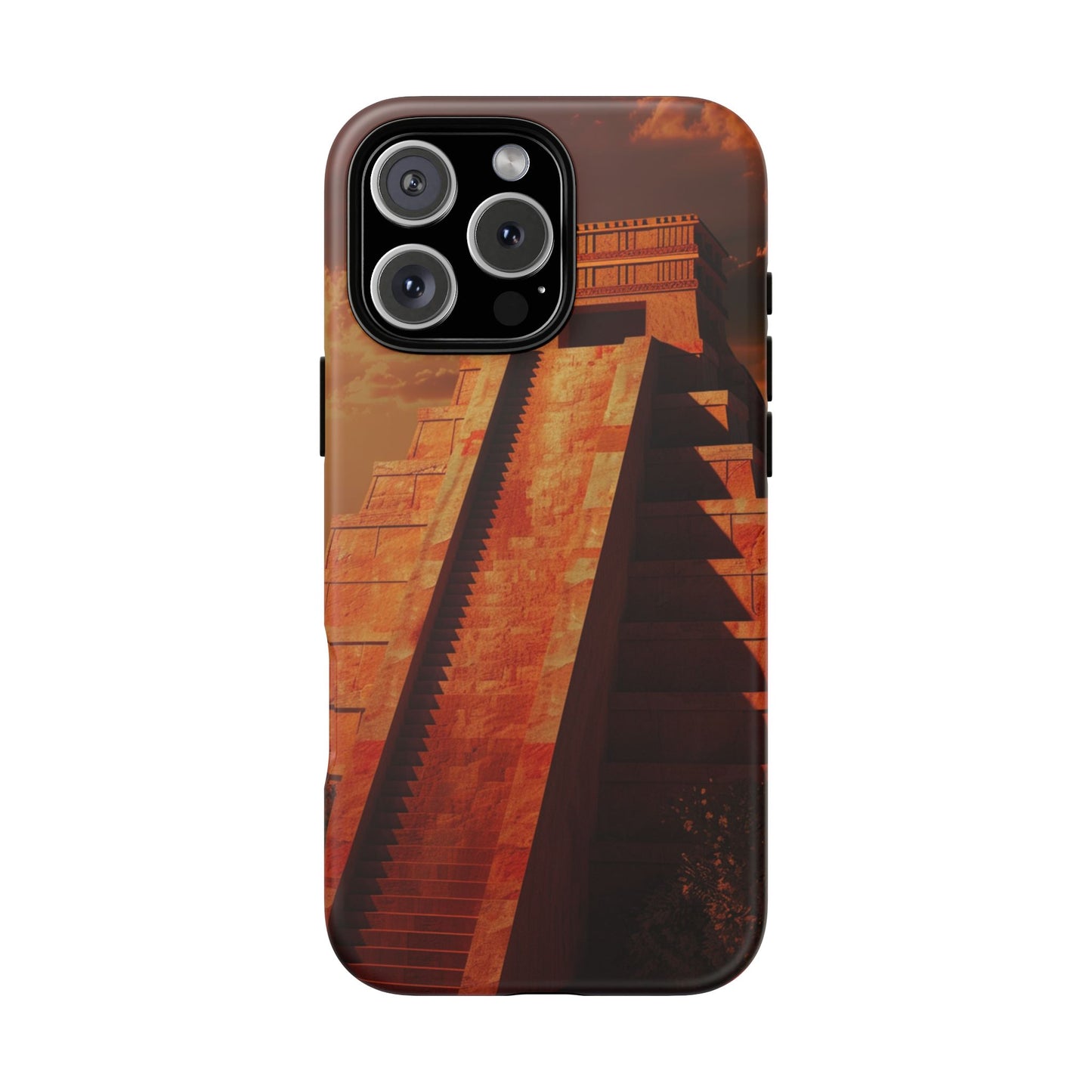 Mayan Pyramid Twilight Phone Case – iPhone, Google Pixel, Samsung Galaxy