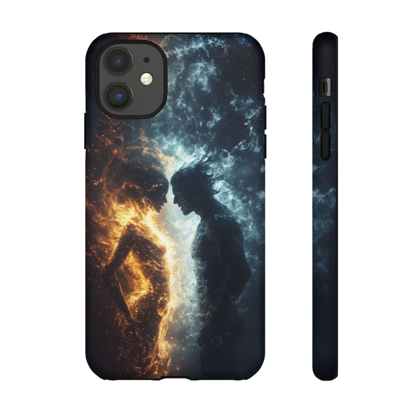 Fire & Frost Lovers - Tough iPhone Case