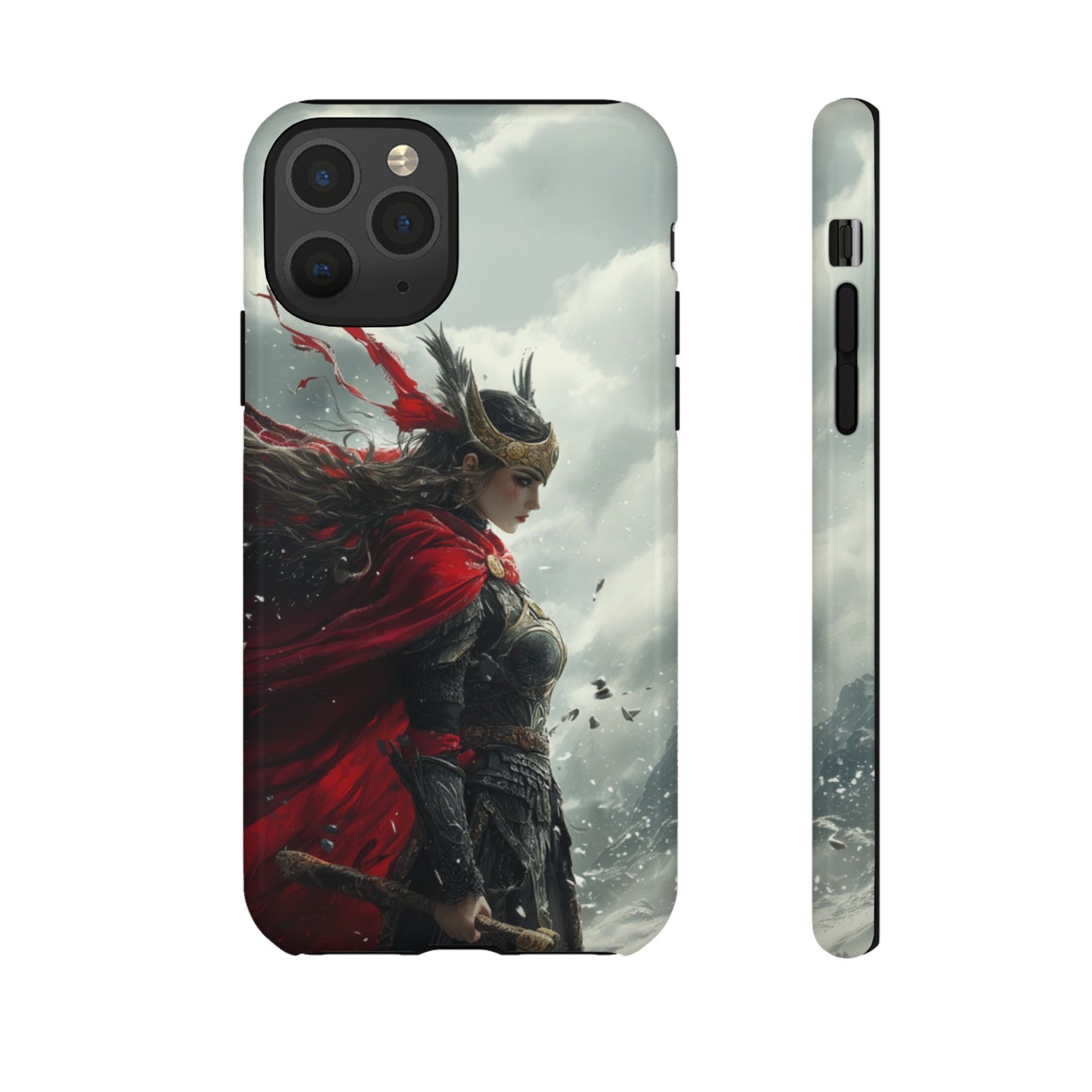 Freya Crimson Valkyrie - Tough iPhone Case