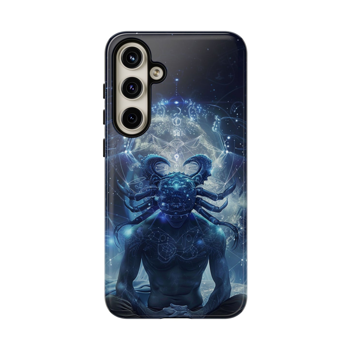 Celestial Cancer Guardian Phone Case – iPhone, Google Pixel, Samsung Galaxy