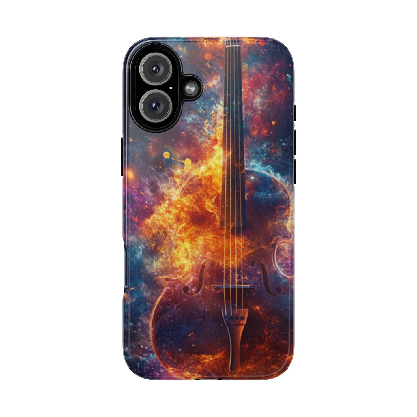 Fiery Violin Galaxy Phone Case – iPhone, Samsung, Google Pixel