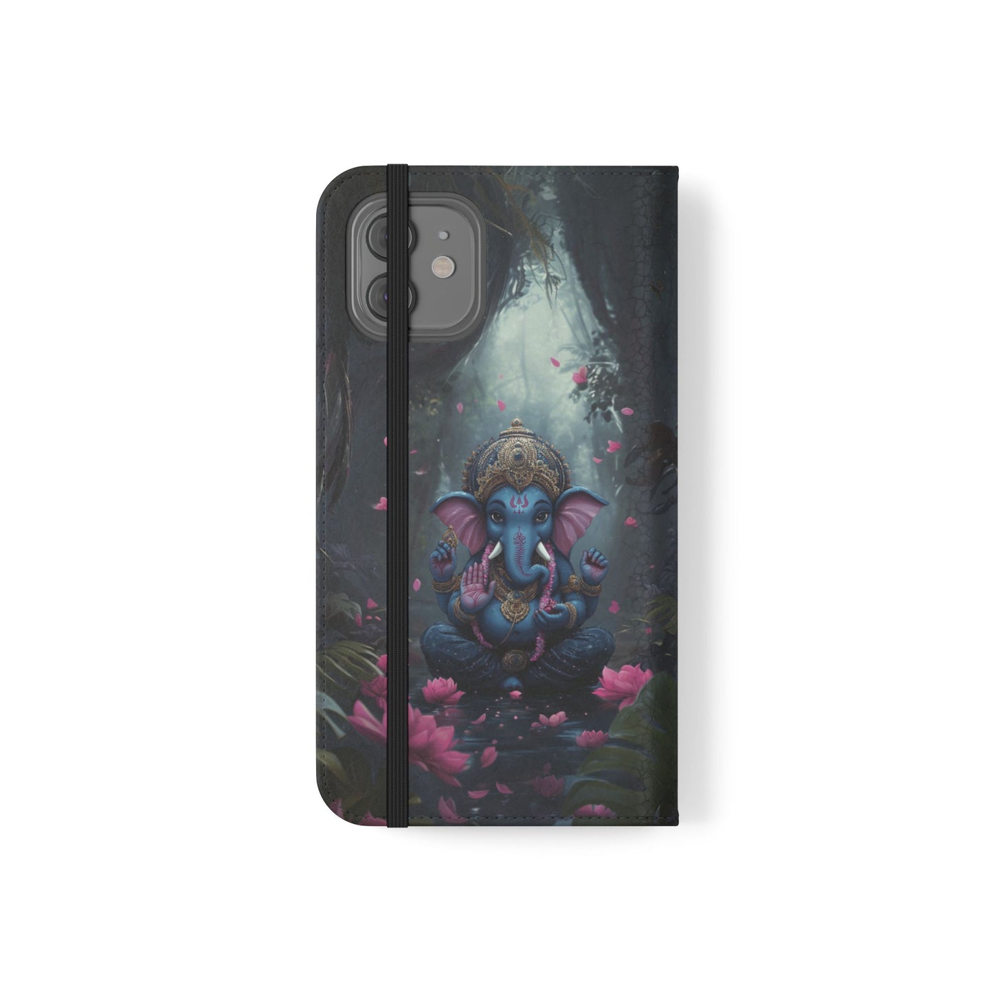 Ganesha Lotus - Wallet Flip Case