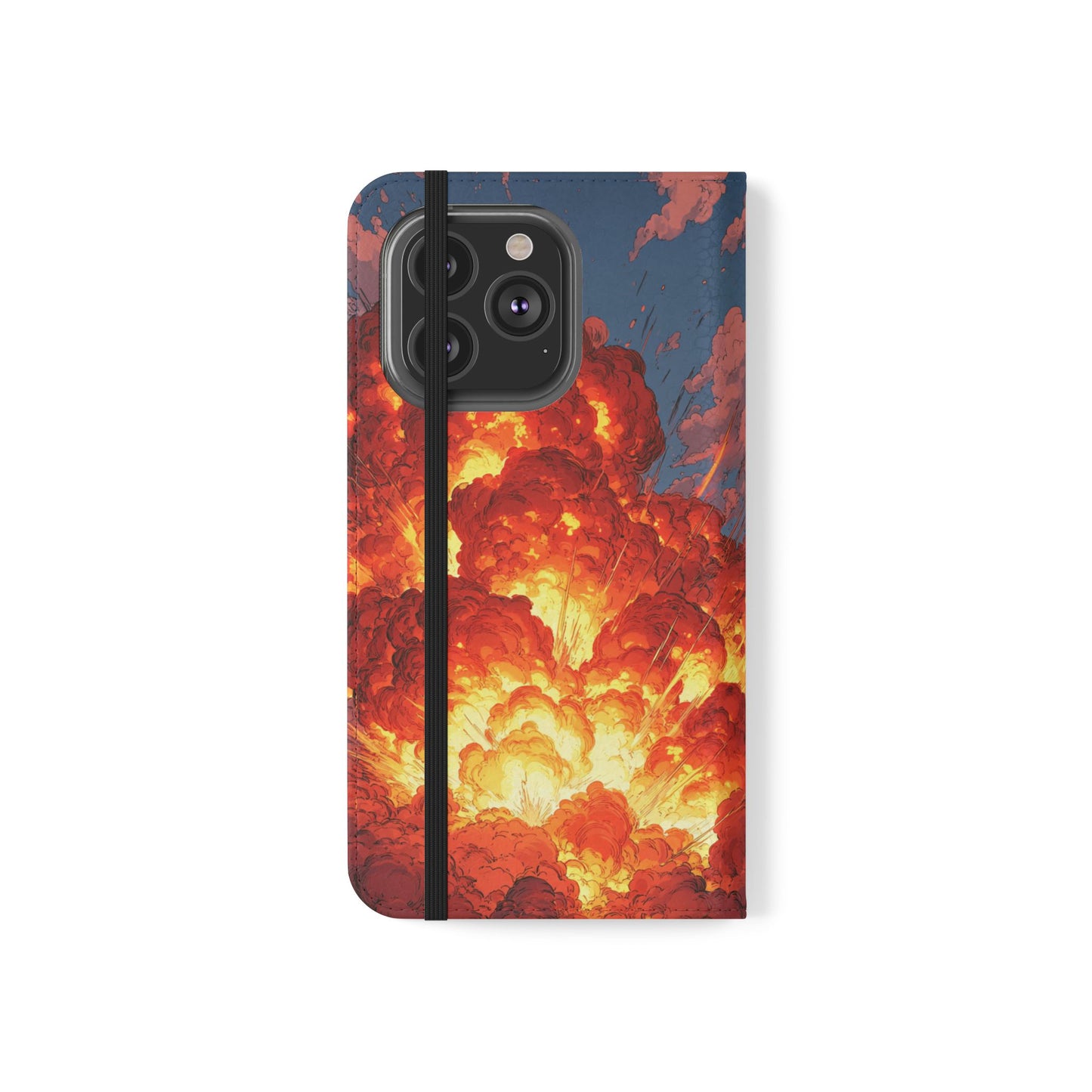 Comic Explosion - Wallet Flip Case